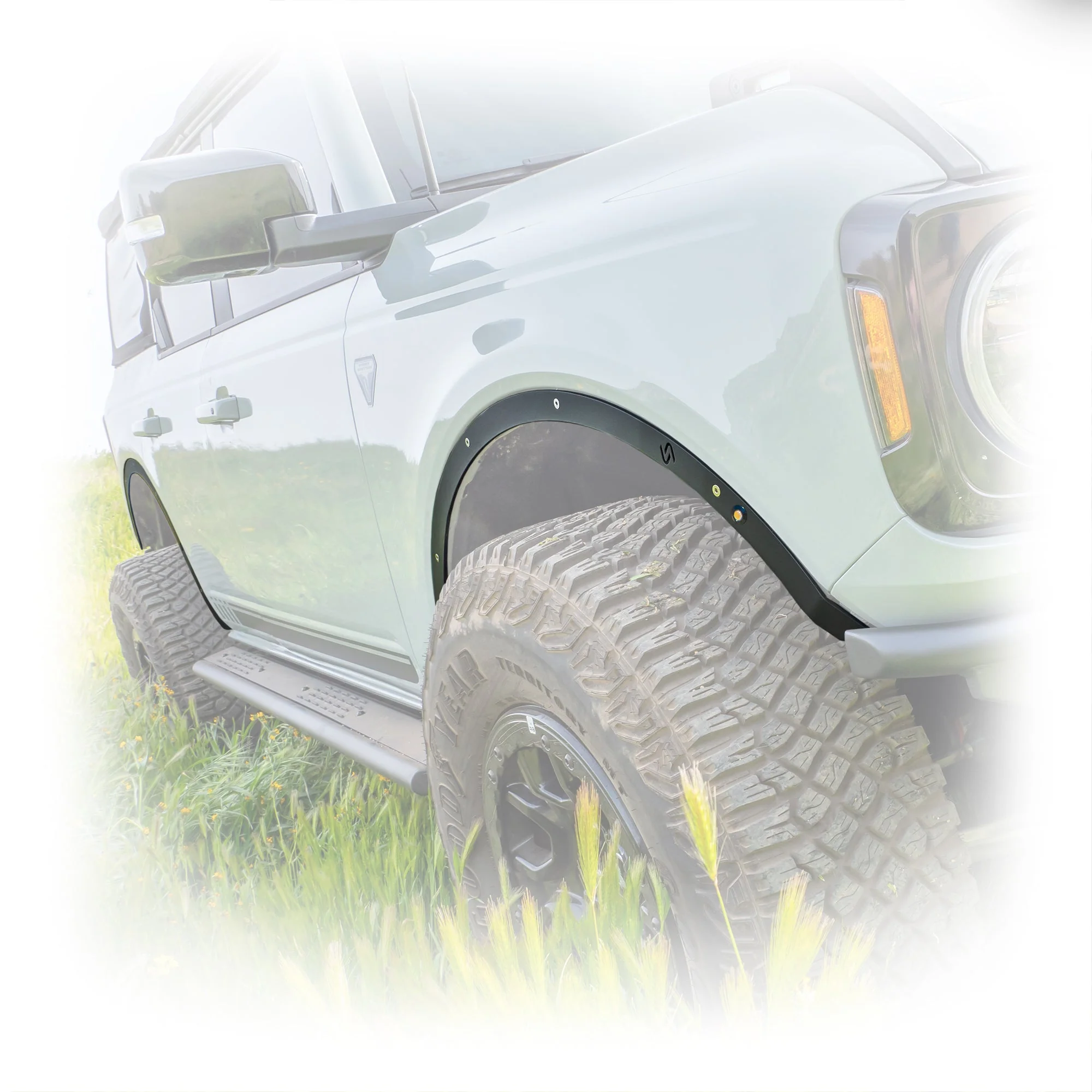Turn Offroad  - 2021+ Bronco Fender Delete w/ Lights