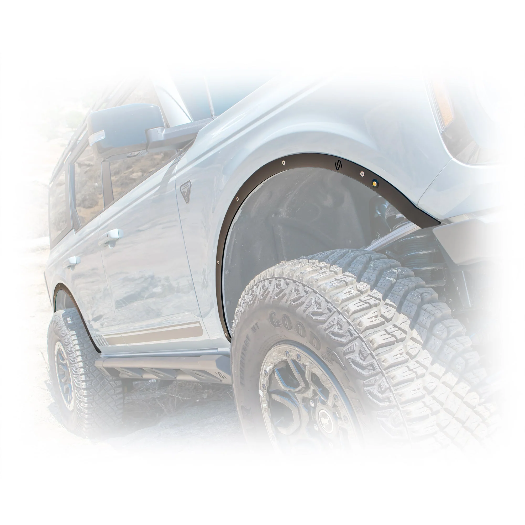 Turn Offroad  - 2021+ Bronco Fender Delete w/ Lights - Image 2