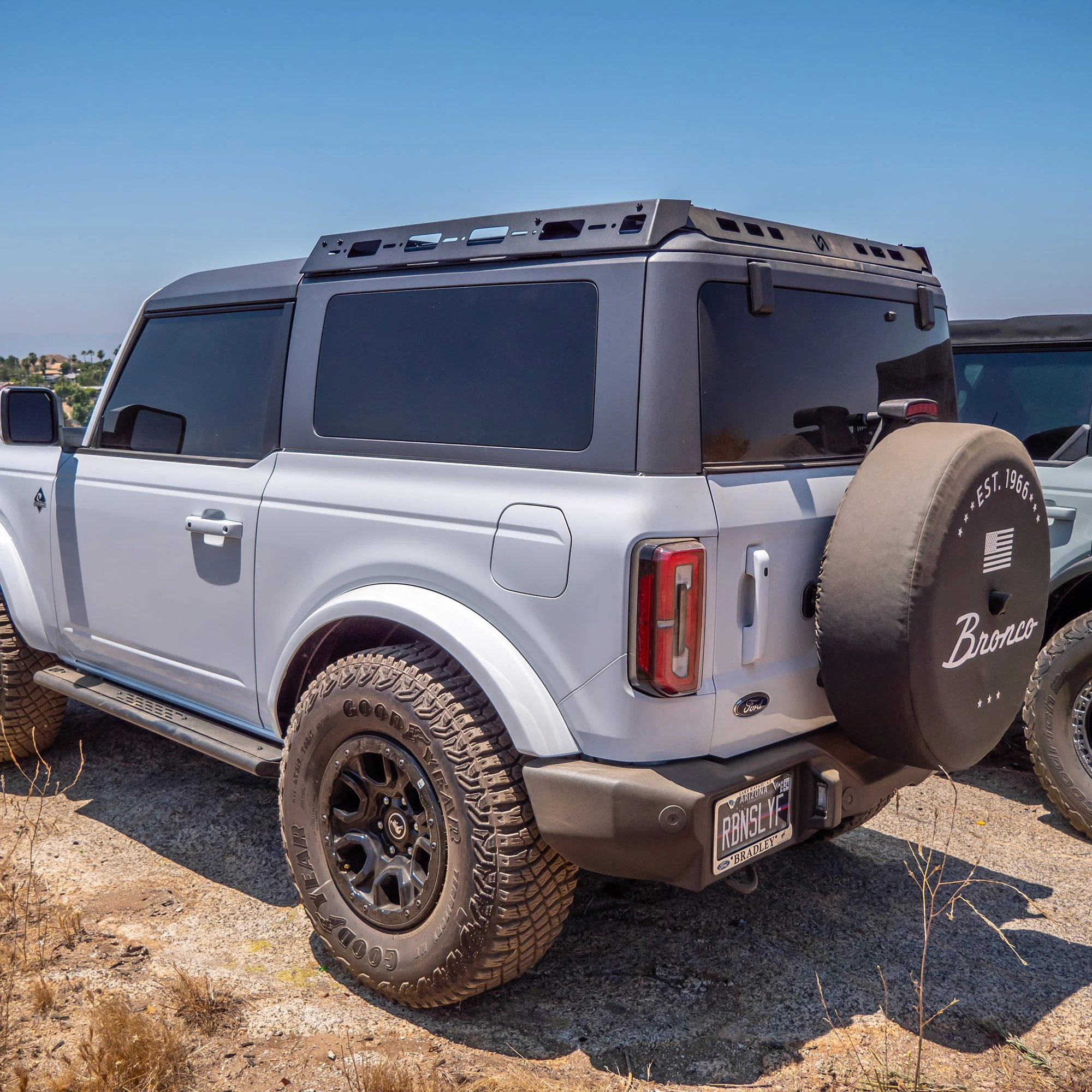 Turn Offroad  - 2021+ Ford Bronco 2 Door Hard Top Half Roof Rack - Image 13