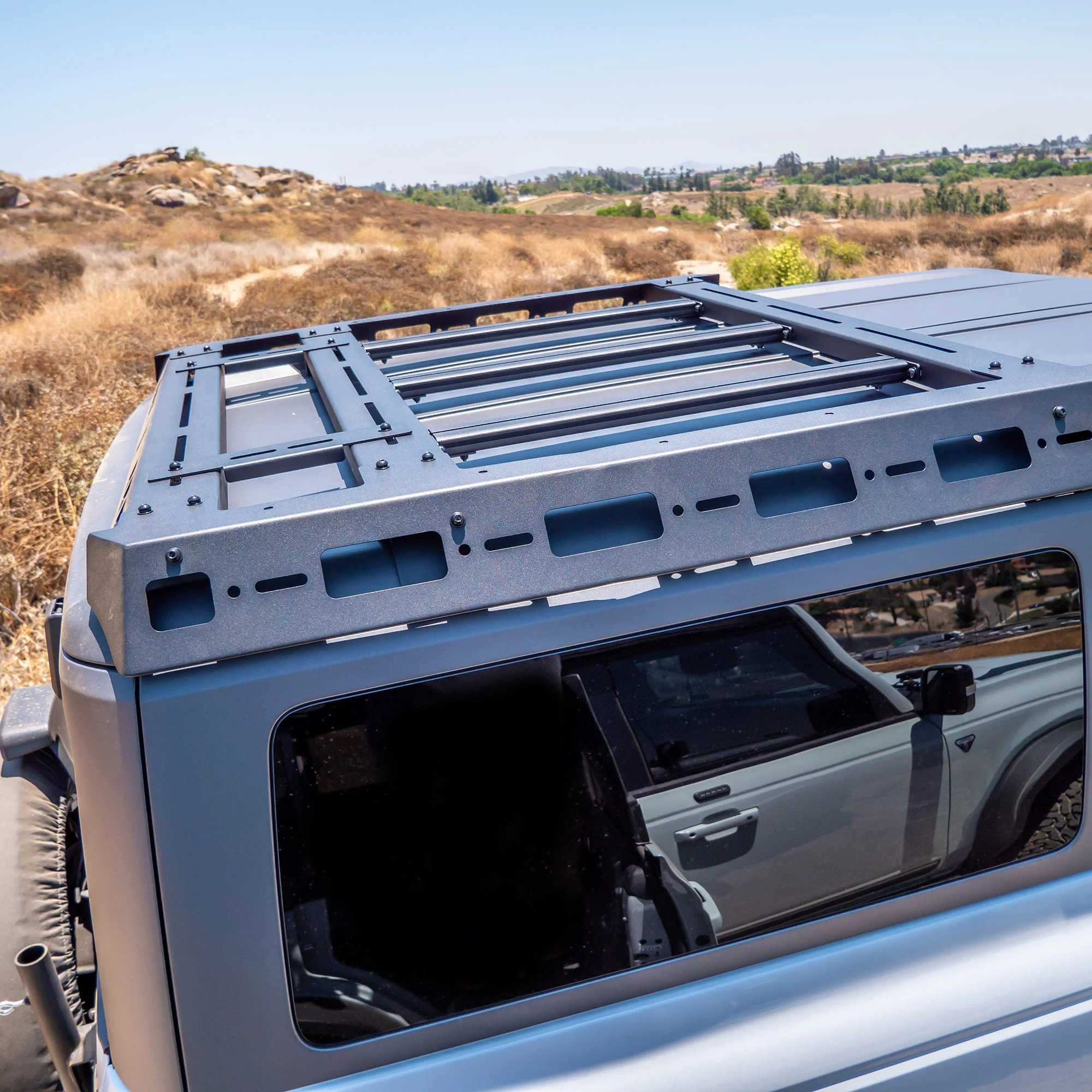 Turn Offroad  - 2021+ Ford Bronco 2 Door Hard Top Half Roof Rack - Image 14