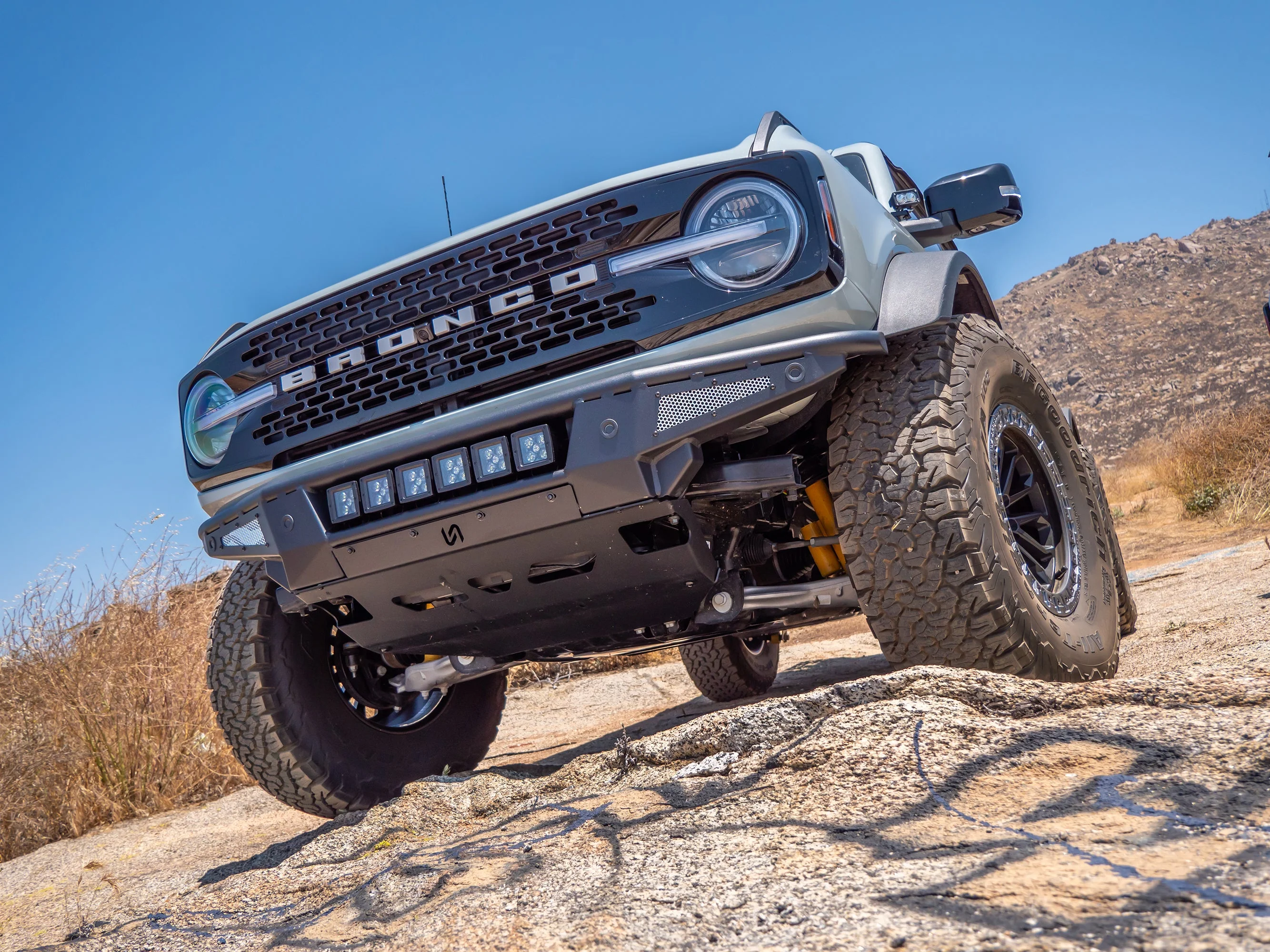 Turn Offroad  - 2021+ Ford Bronco Baja Tubular Front Bumper & Skid Plate - Image 3