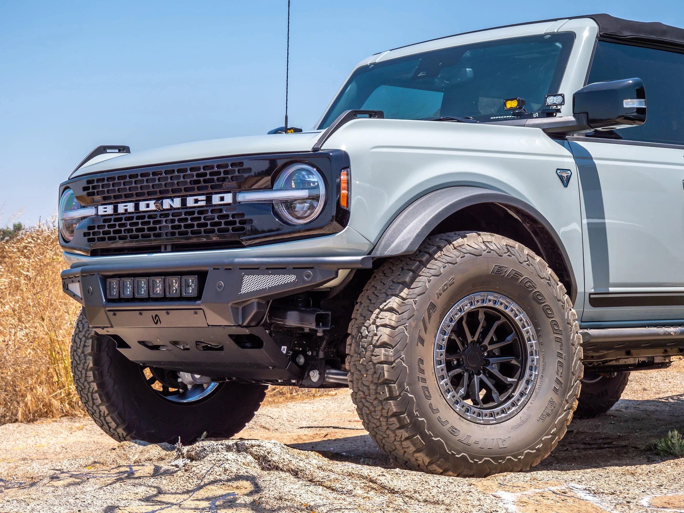 Turn Offroad  - 2021+ Ford Bronco Baja Tubular Front Bumper & Skid Plate - Image 4