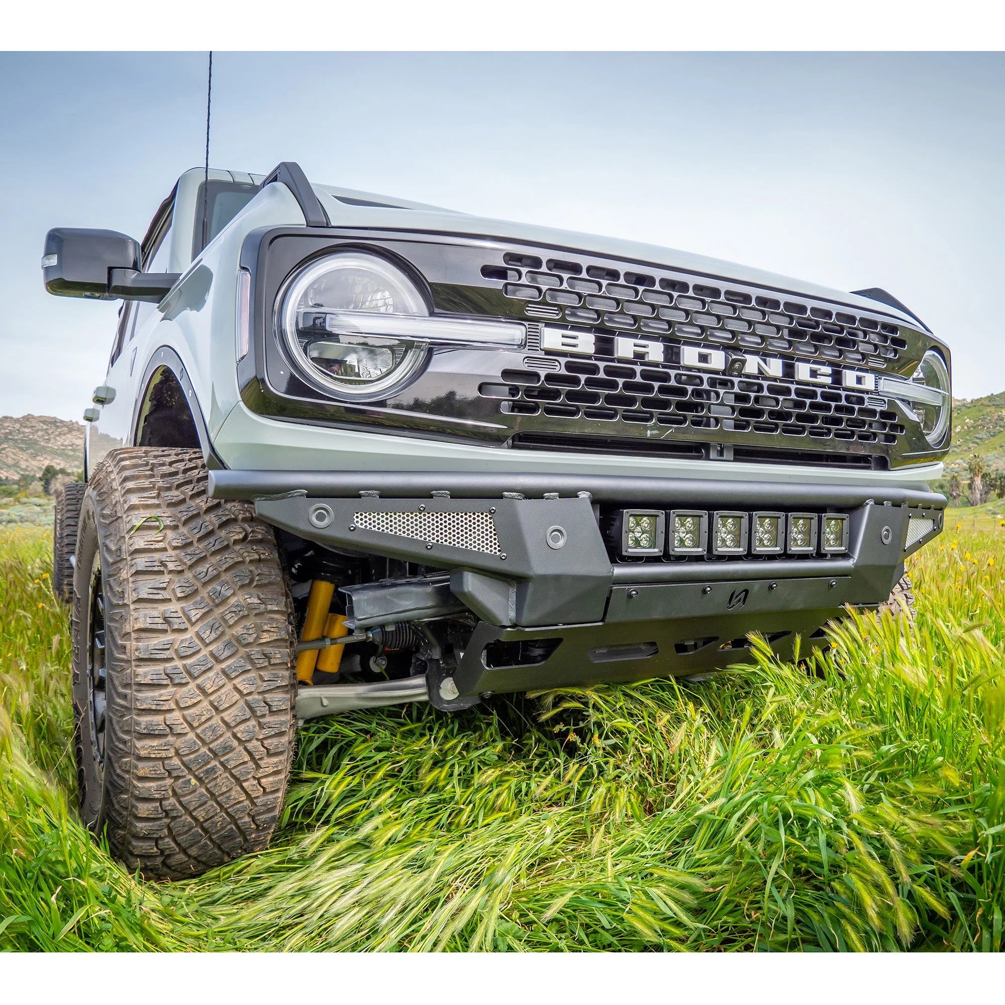 Turn Offroad  - 2021+ Ford Bronco Baja Tubular Front Bumper & Skid Plate - Image 7