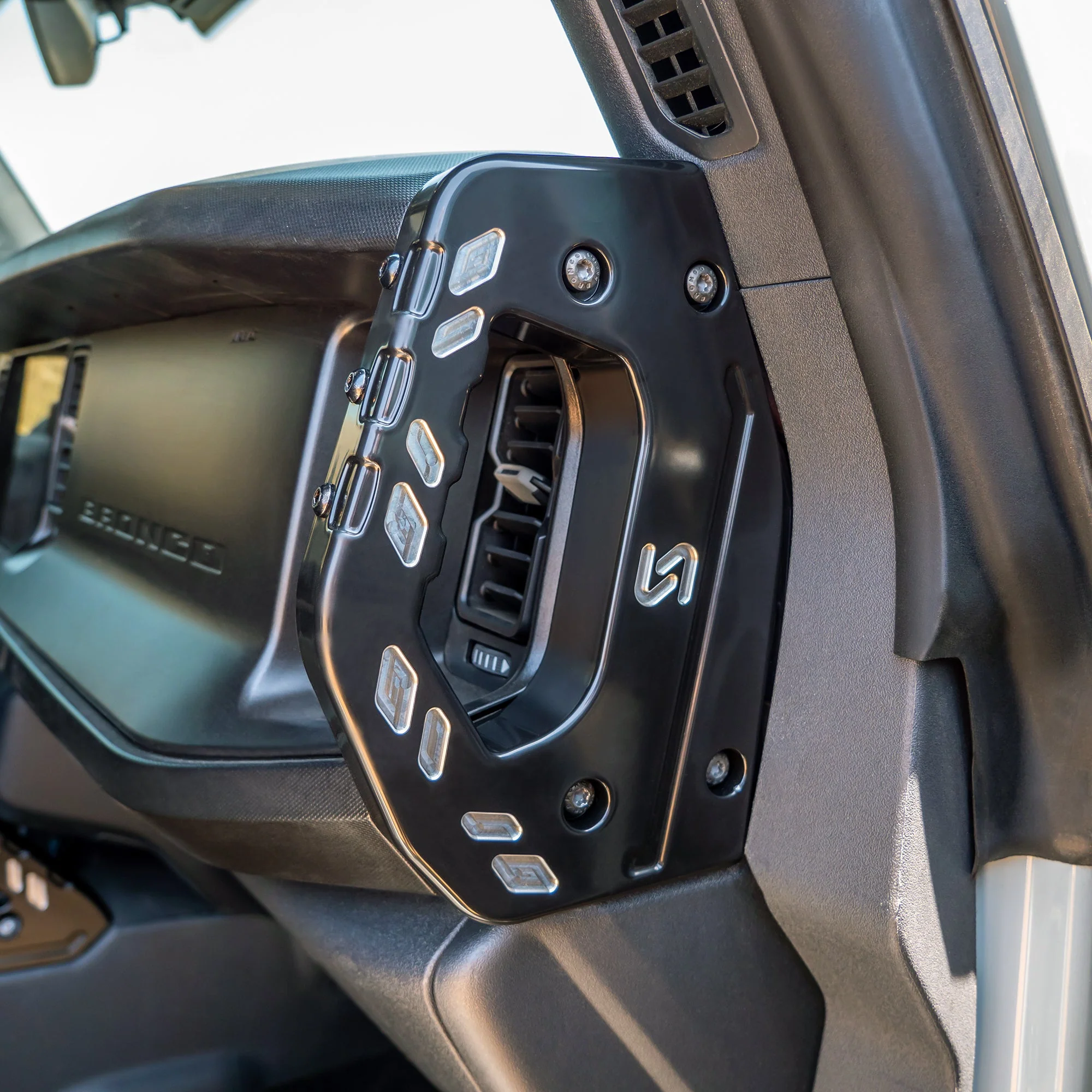 Turn Offroad - 2021+ Ford Bronco Billet Dash Side Handles -Pair - Image 8