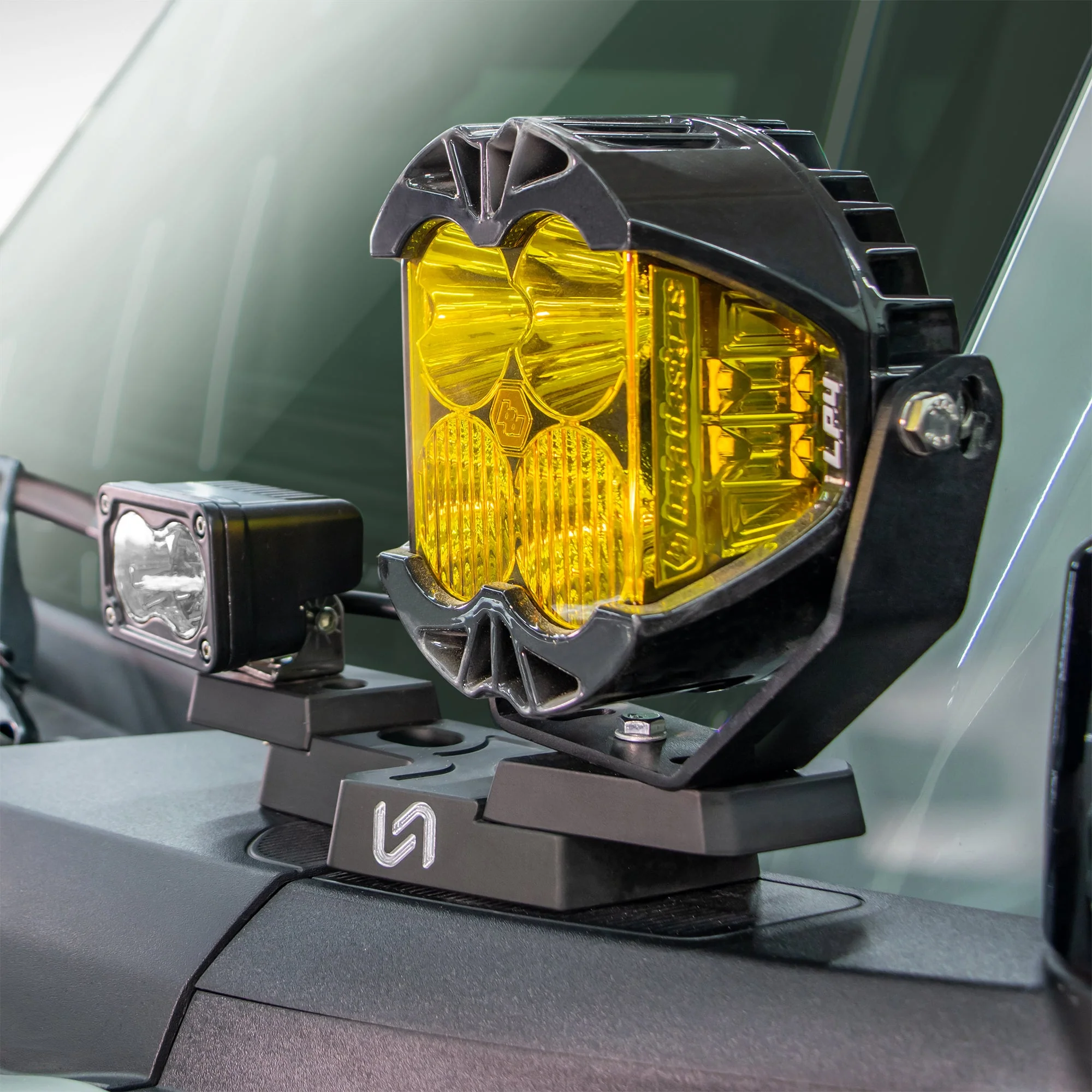 Turn Offroad  -2021+ Ford Bronco Billet Mirror Light Mount - Image 7