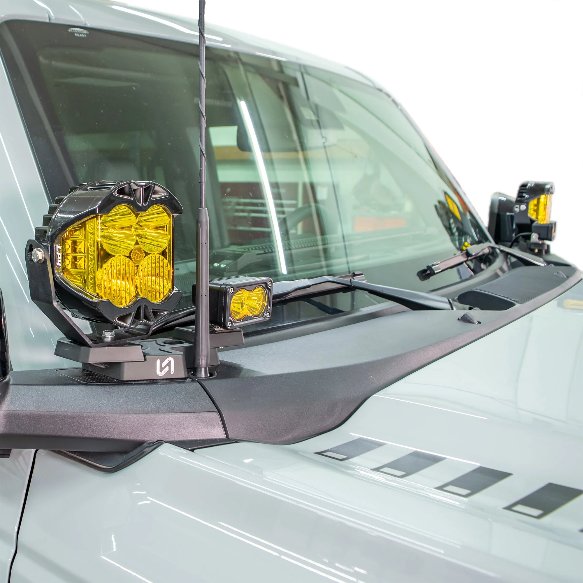 Turn Offroad  -2021+ Ford Bronco Billet Mirror Light Mount - Image 8