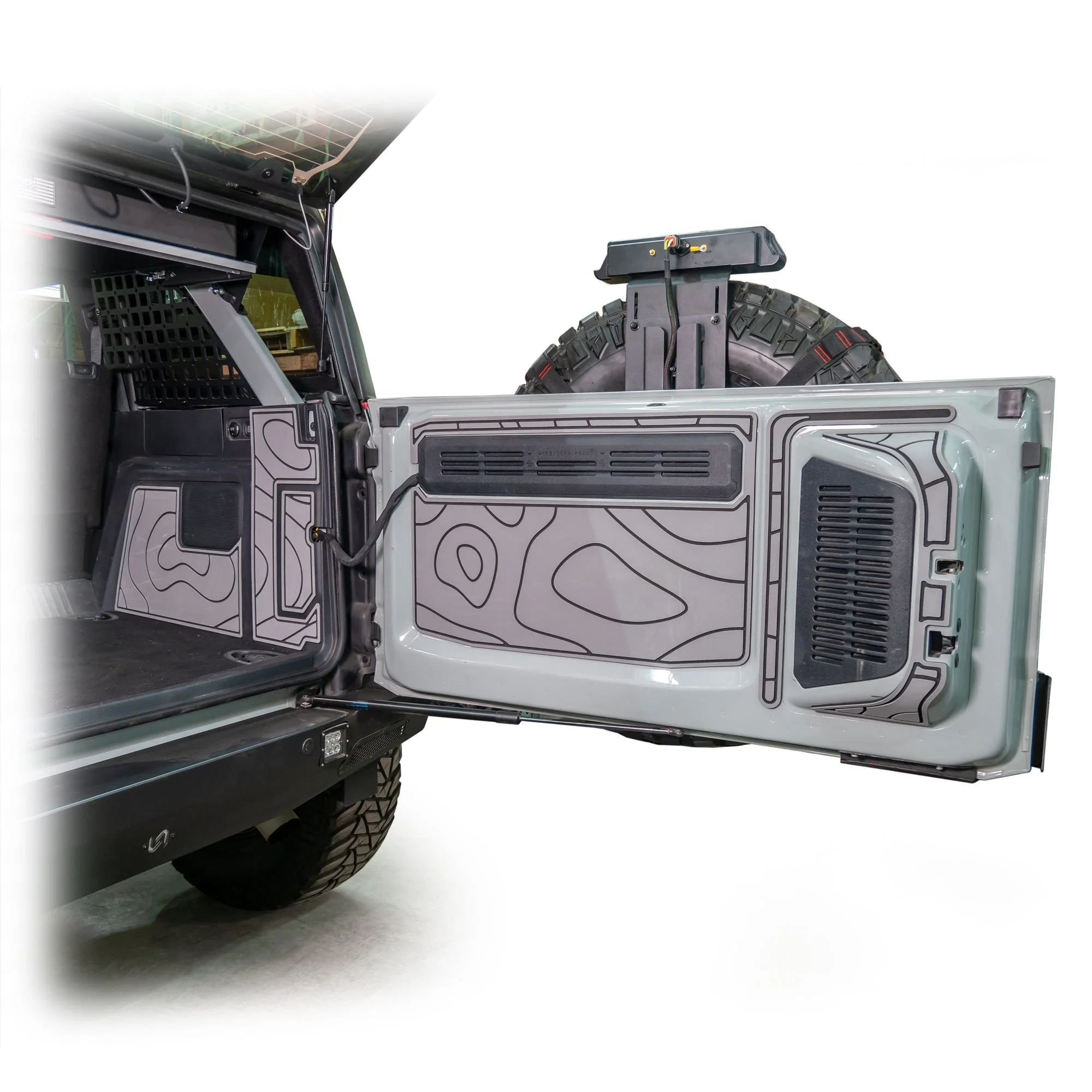 Turn Offroad  - 2021+ Ford Bronco Cargo Area Foam Protector Kit - Image 12