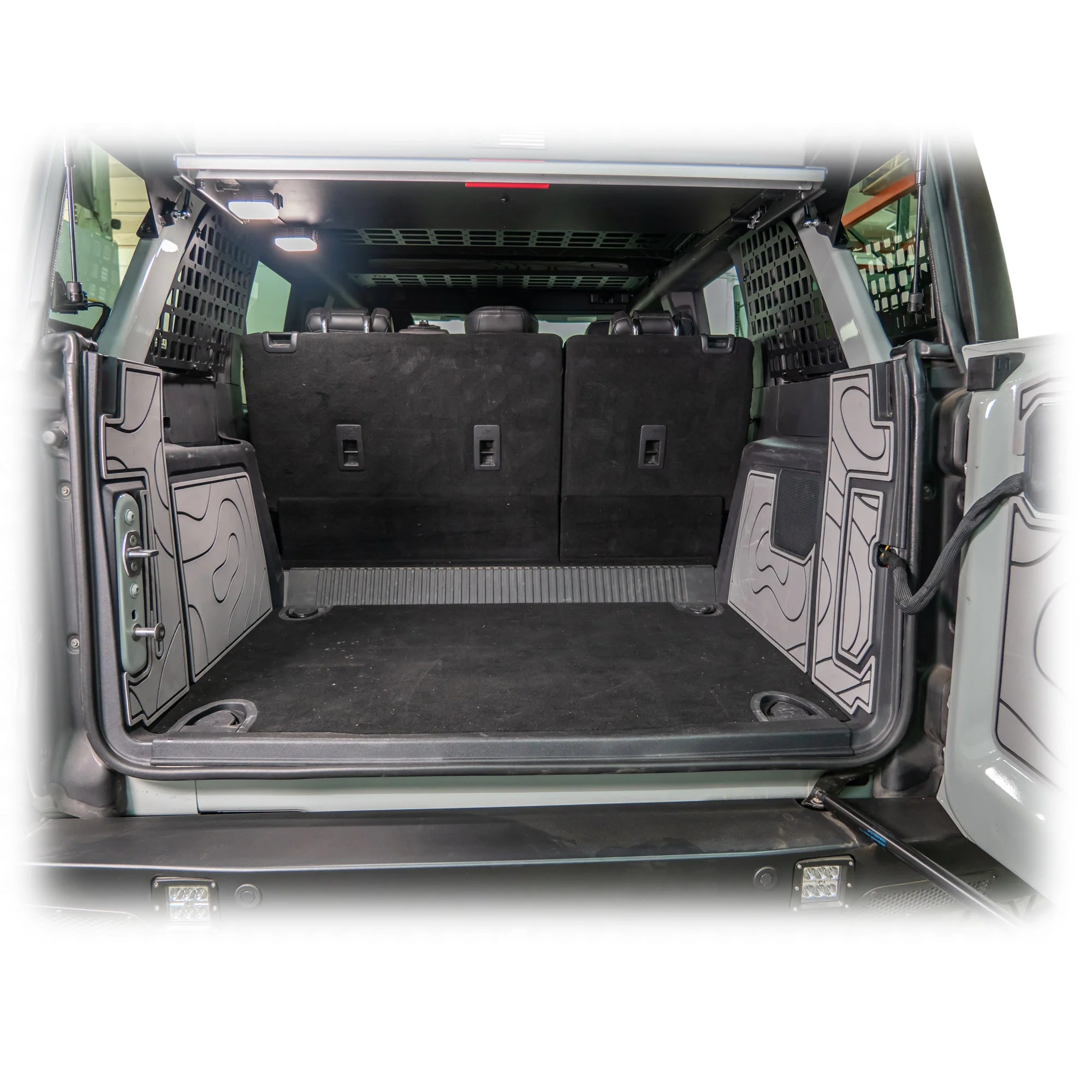 Turn Offroad  - 2021+ Ford Bronco Cargo Area Foam Protector Kit - Image 13