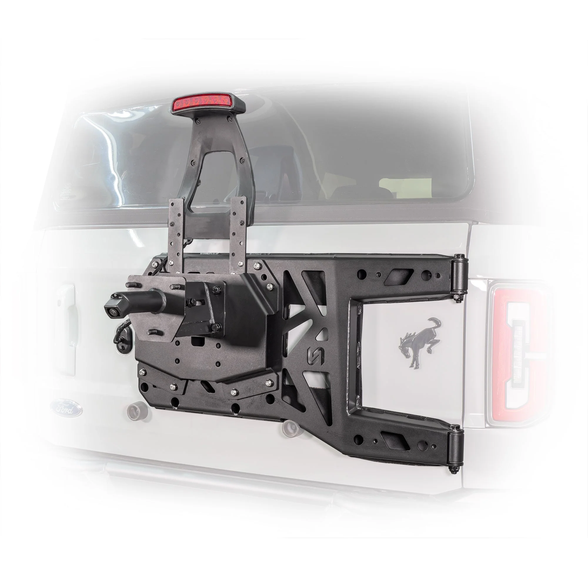 Turn Offroad  - 2021+ Ford Bronco HD Tire Carrier Tailgate Reinforcement - Image 2