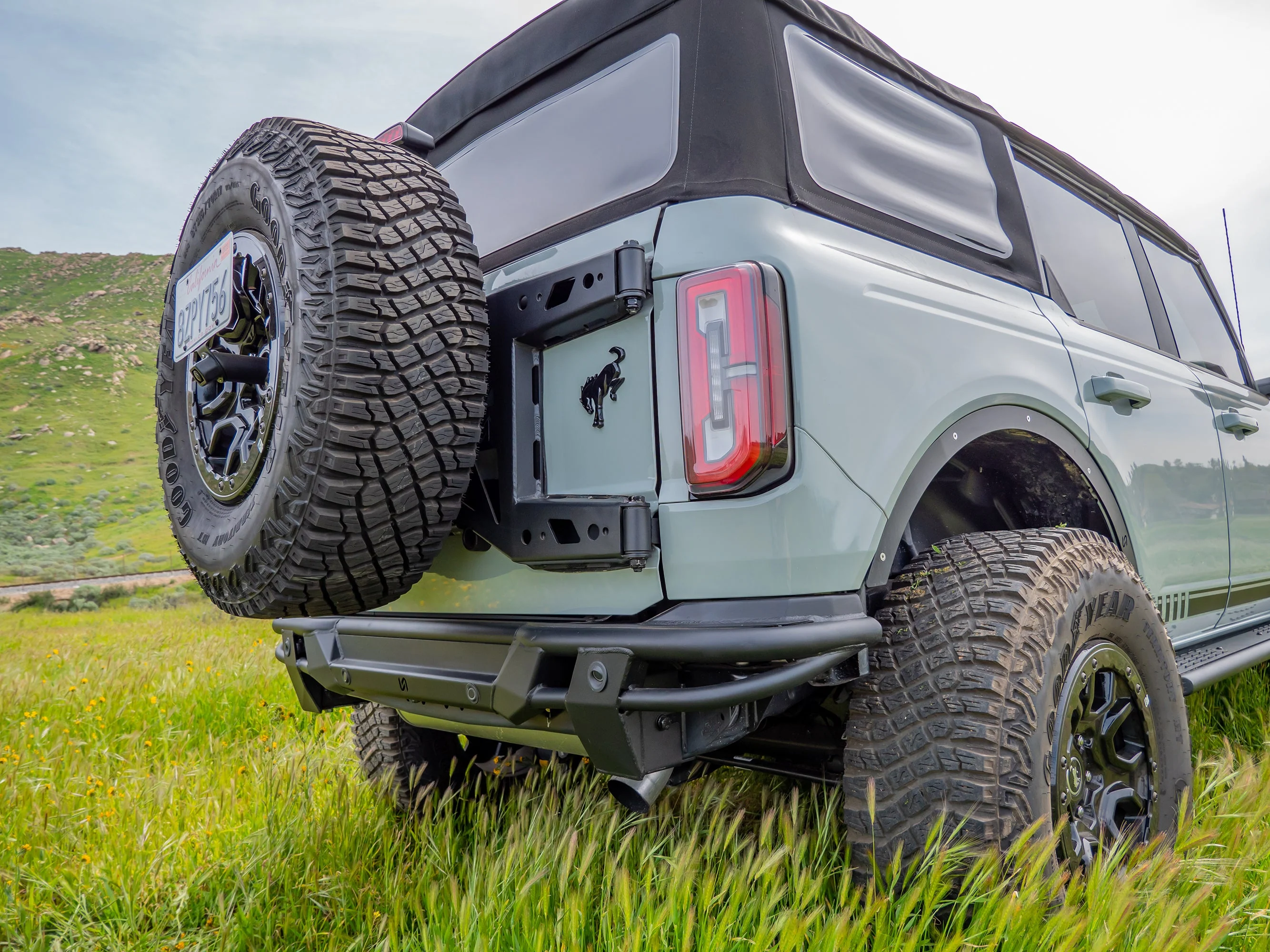 Turn Offroad  - 2021+ Ford Bronco HD Tire Carrier Tailgate Reinforcement - Image 6