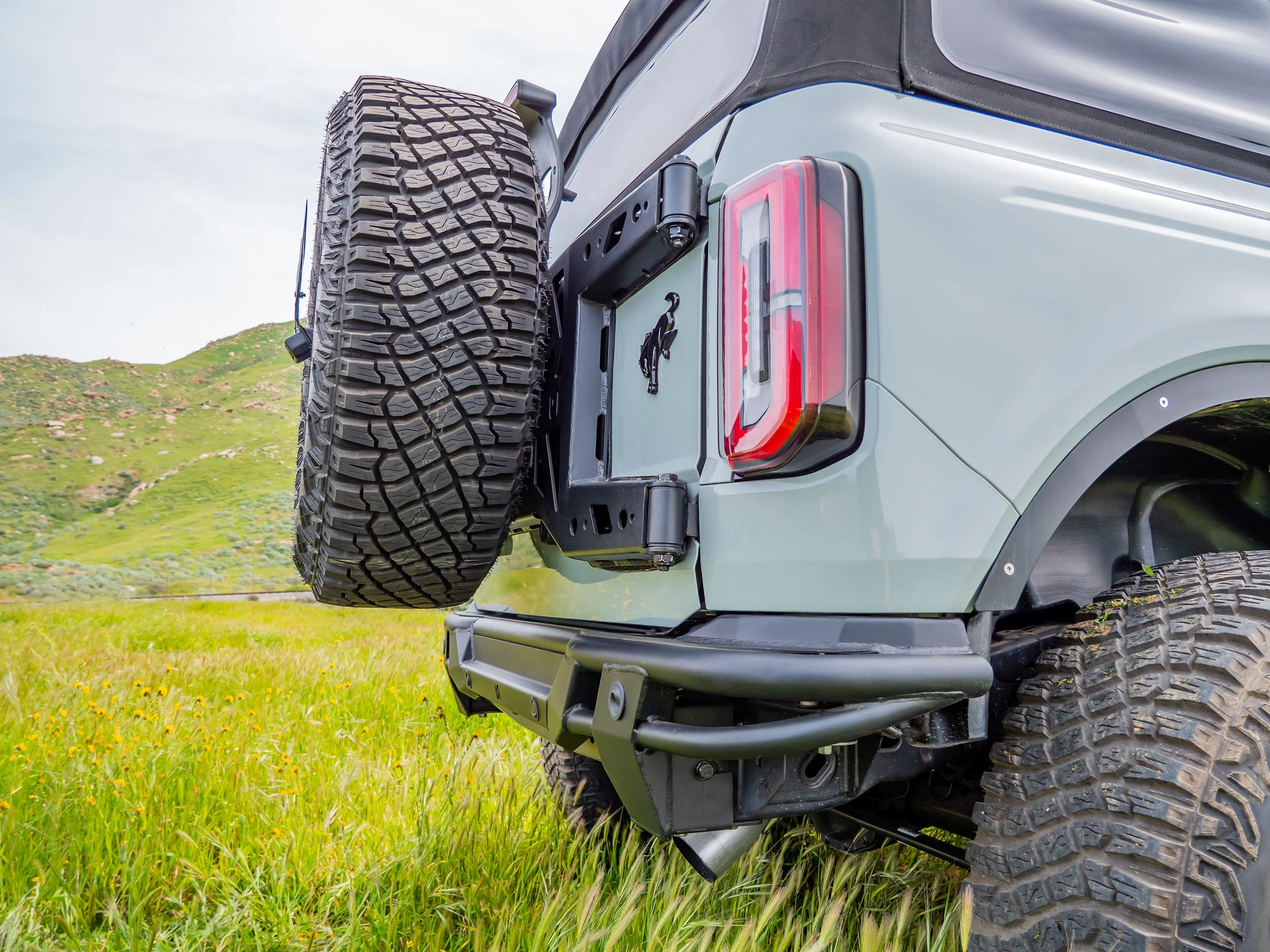 Turn Offroad  - 2021+ Ford Bronco HD Tire Carrier Tailgate Reinforcement - Image 7