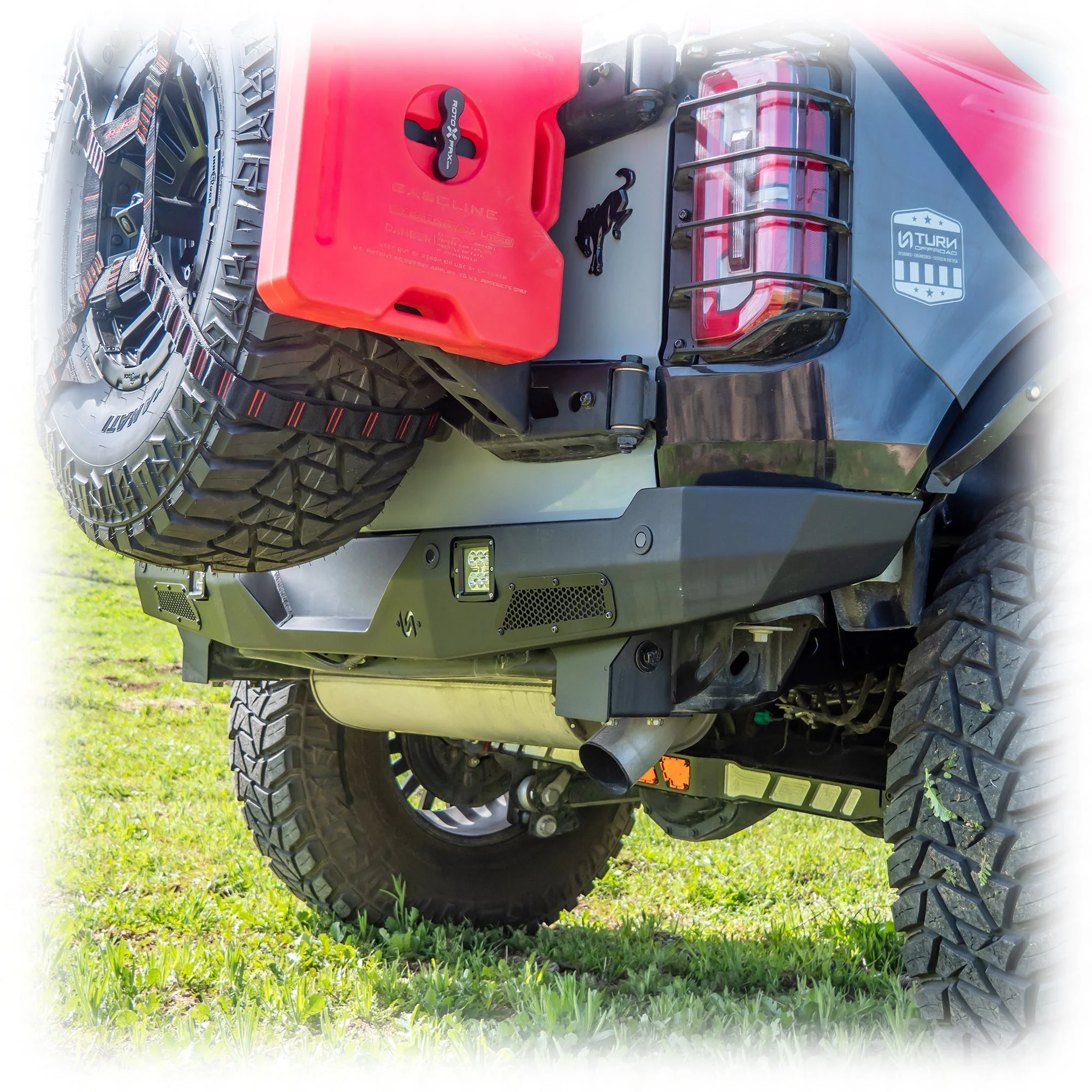 Turn Offroad  - 2021+ Ford Bronco Hyperlyte Rear Bumper - Image 3