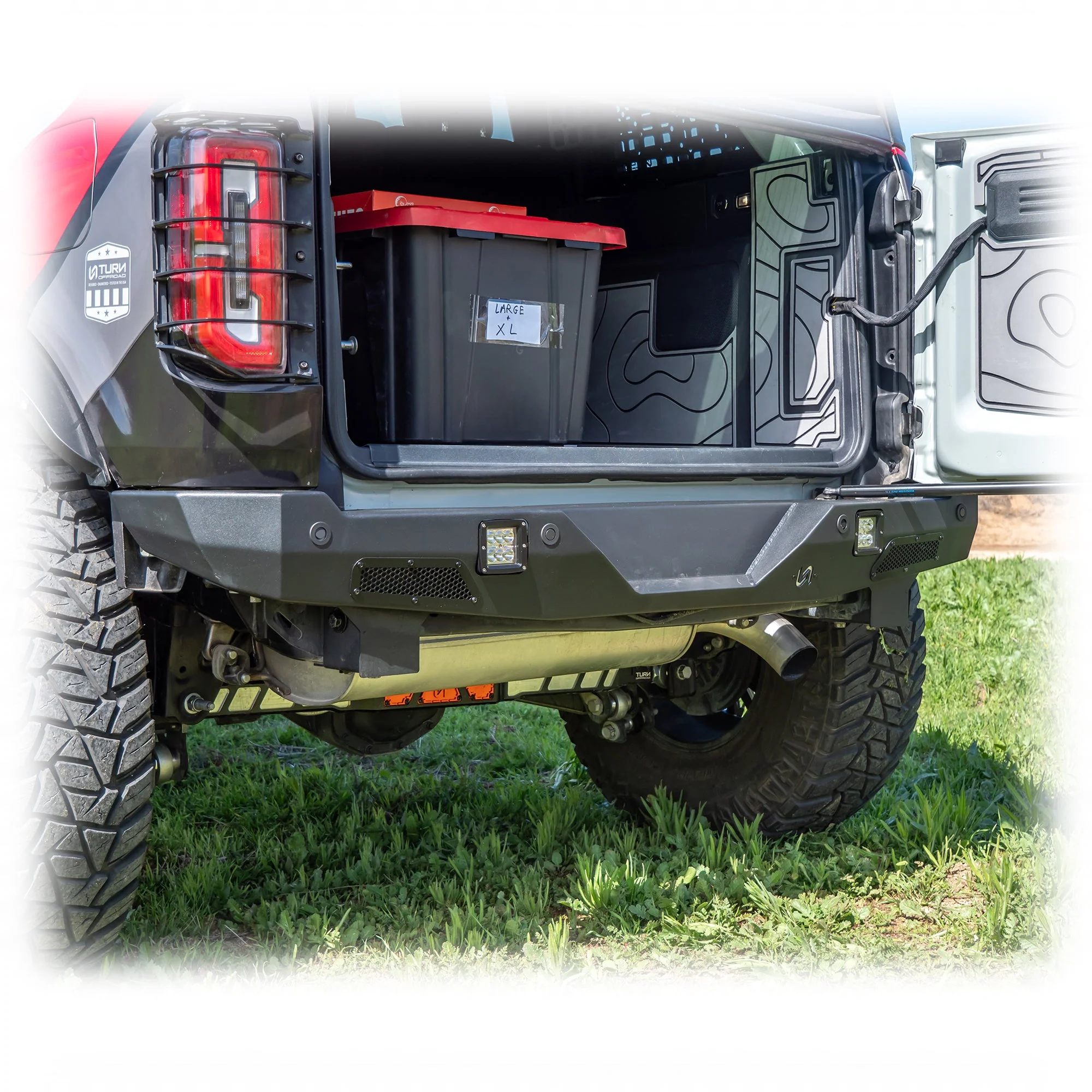 Turn Offroad  - 2021+ Ford Bronco Hyperlyte Rear Bumper - Image 8