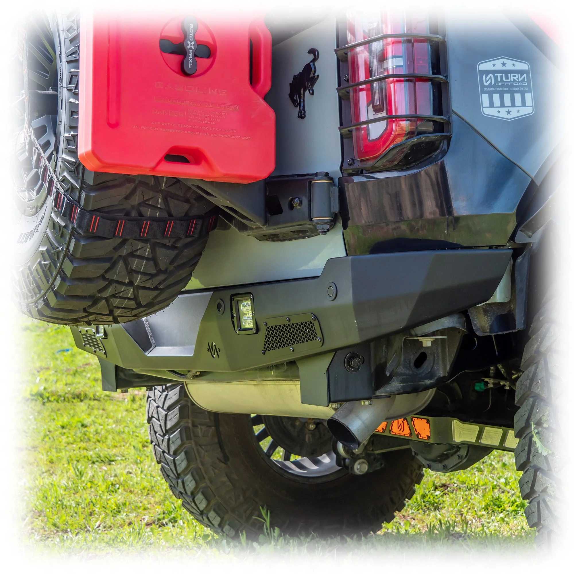 Turn Offroad  - 2021+ Ford Bronco Hyperlyte Rear Bumper - Image 9