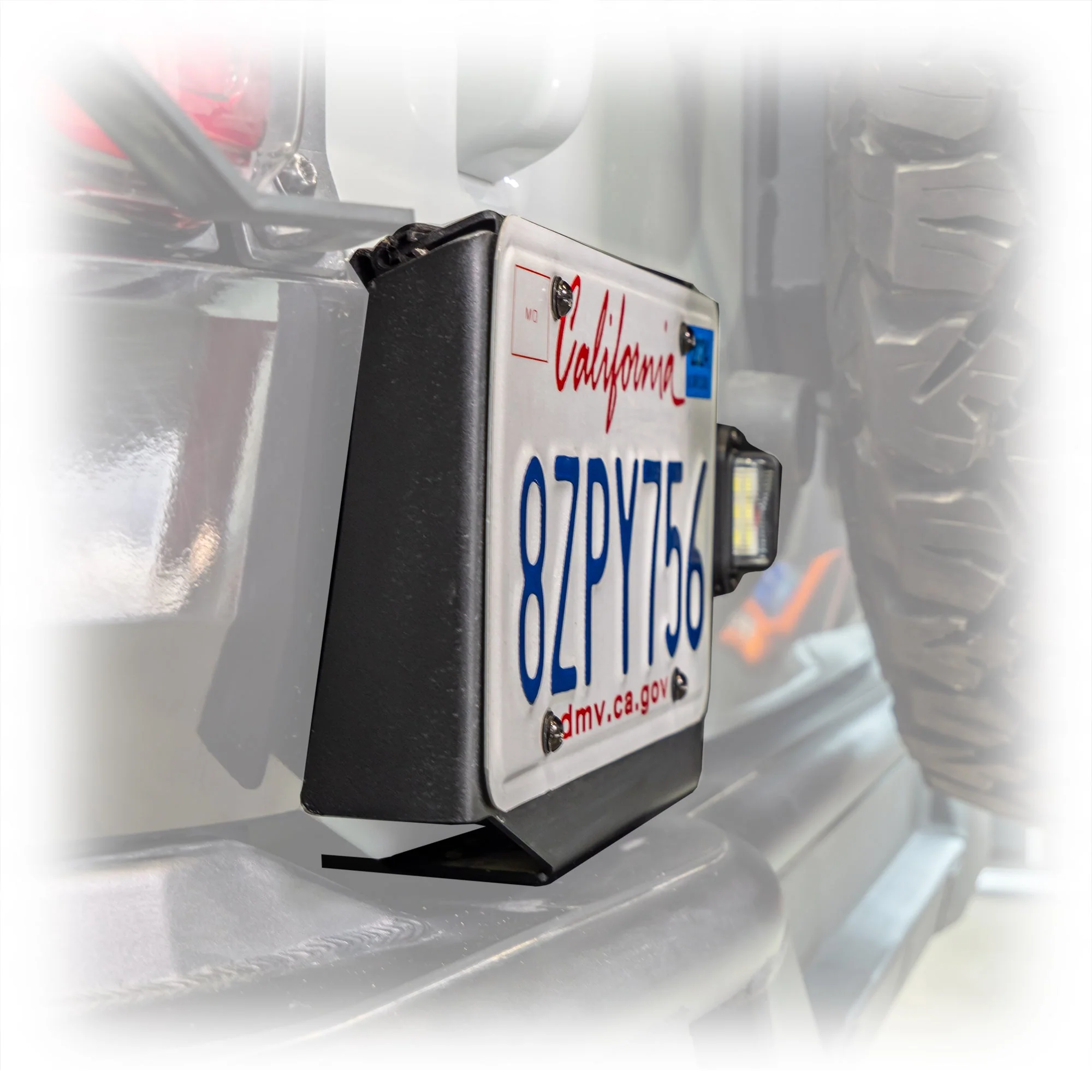 Turn Offroad  - 2021+ Ford Bronco License Plate Relocation Bracket - Image 2