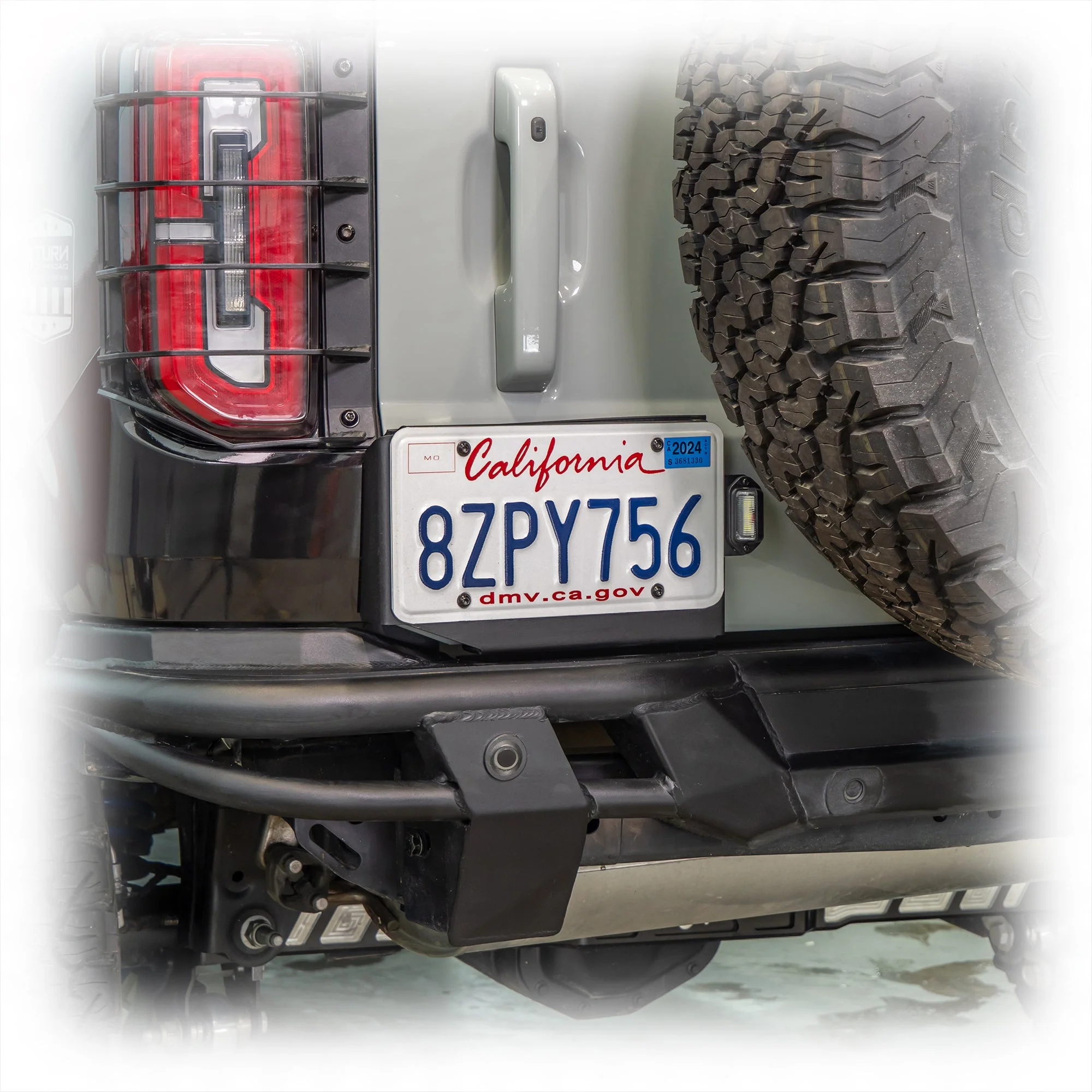 Turn Offroad  - 2021+ Ford Bronco License Plate Relocation Bracket - Image 5