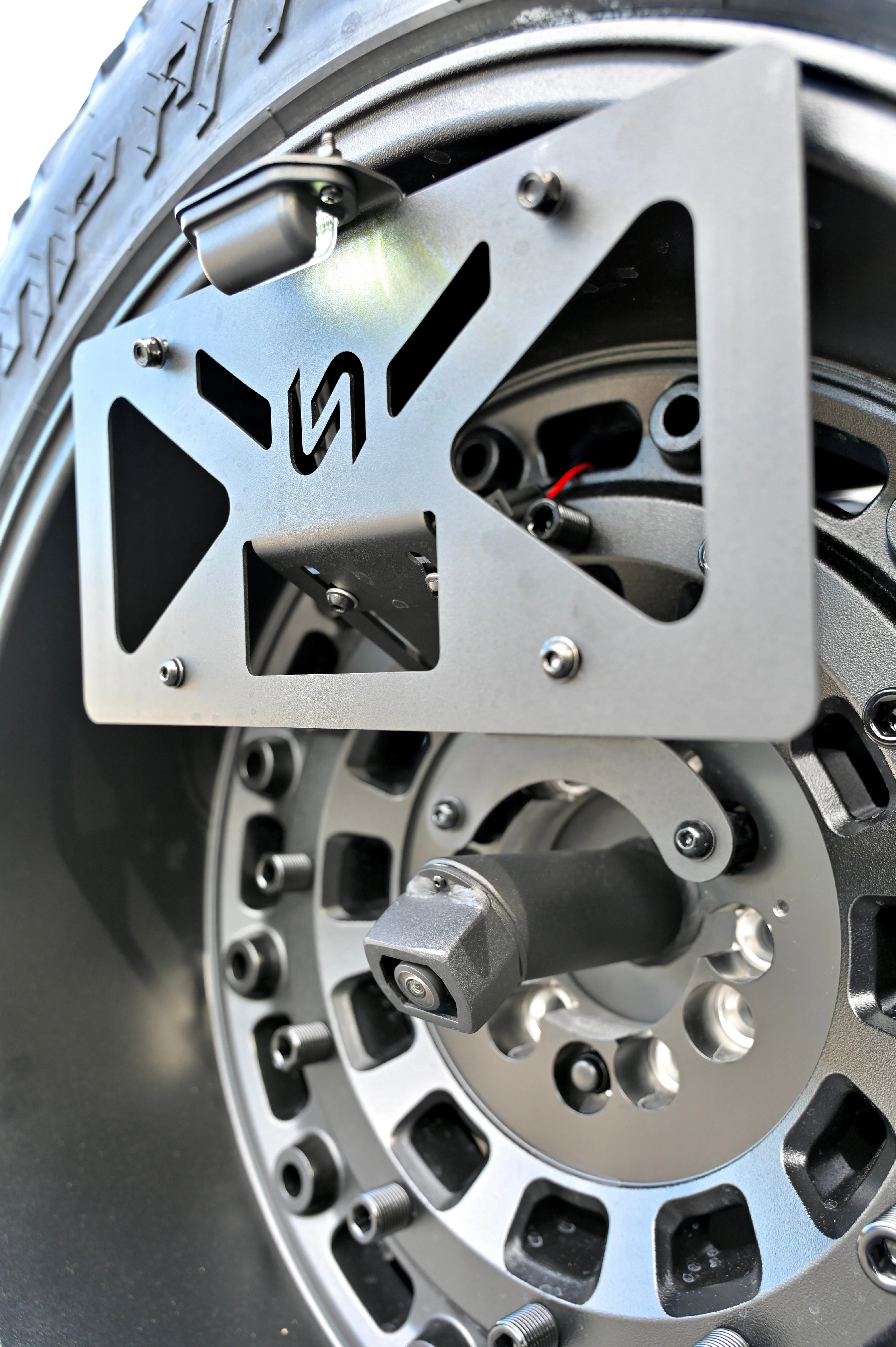 Turn Offroad  - 2021+ Ford Bronco License Plate Relocation Bracket - Image 2