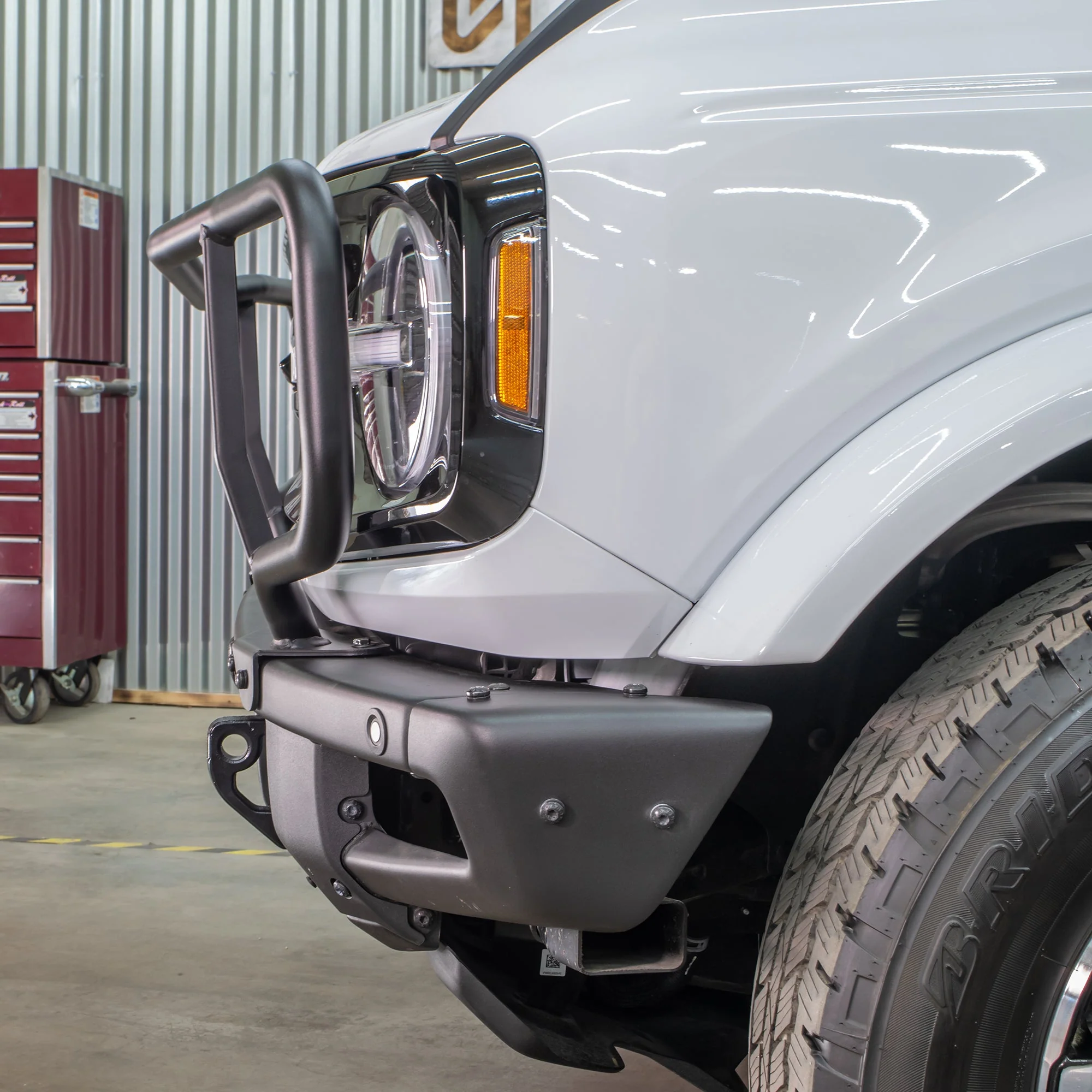 Turn Offroad  - 2021+ Ford Bronco OEM Modular Bumper Grill Guard - Image 4