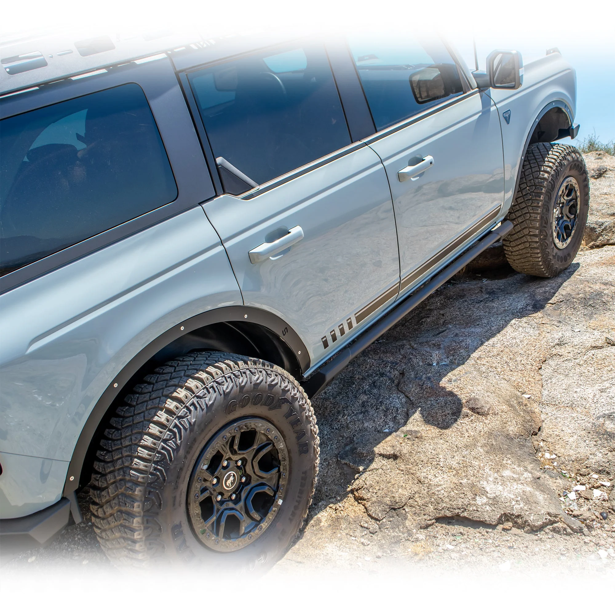 Turn Offroad - 2021+ Ford Bronco Rock Sliders 4-Door - Image 11