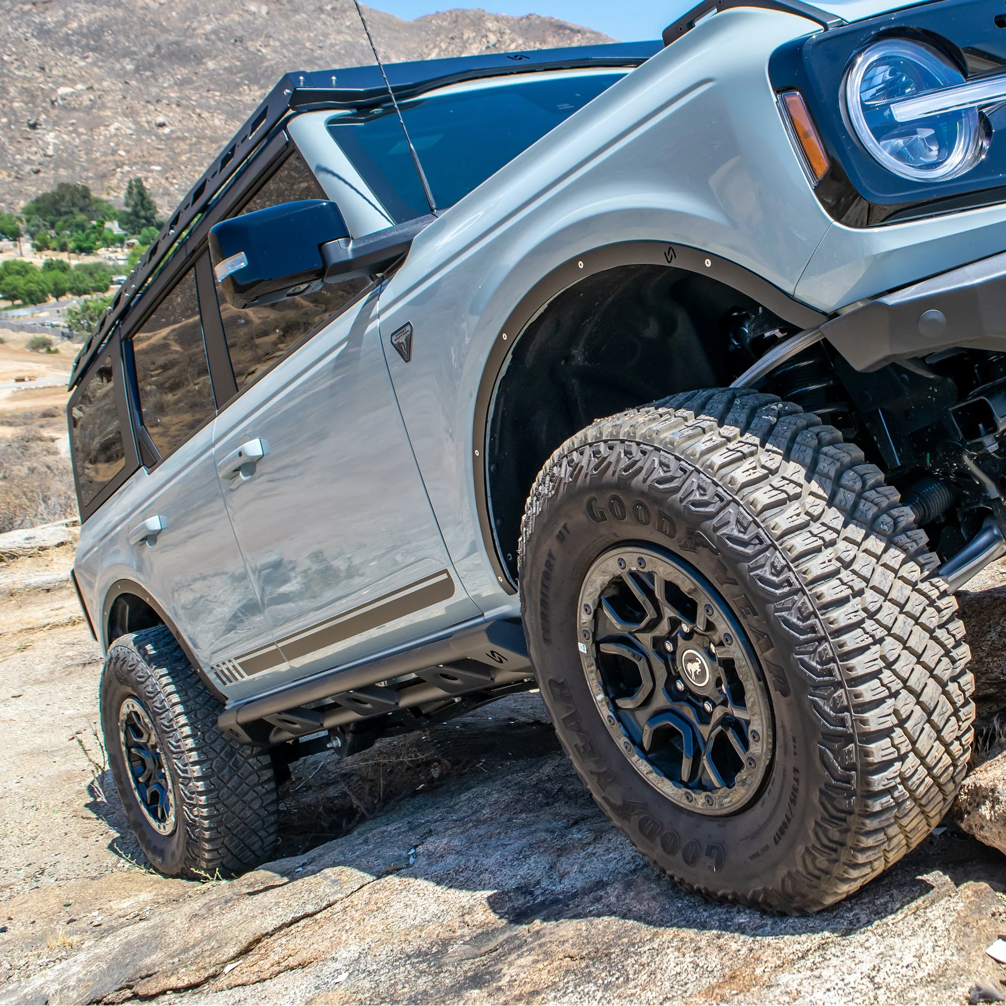 Turn Offroad - 2021+ Ford Bronco Rock Sliders 4-Door - Image 13