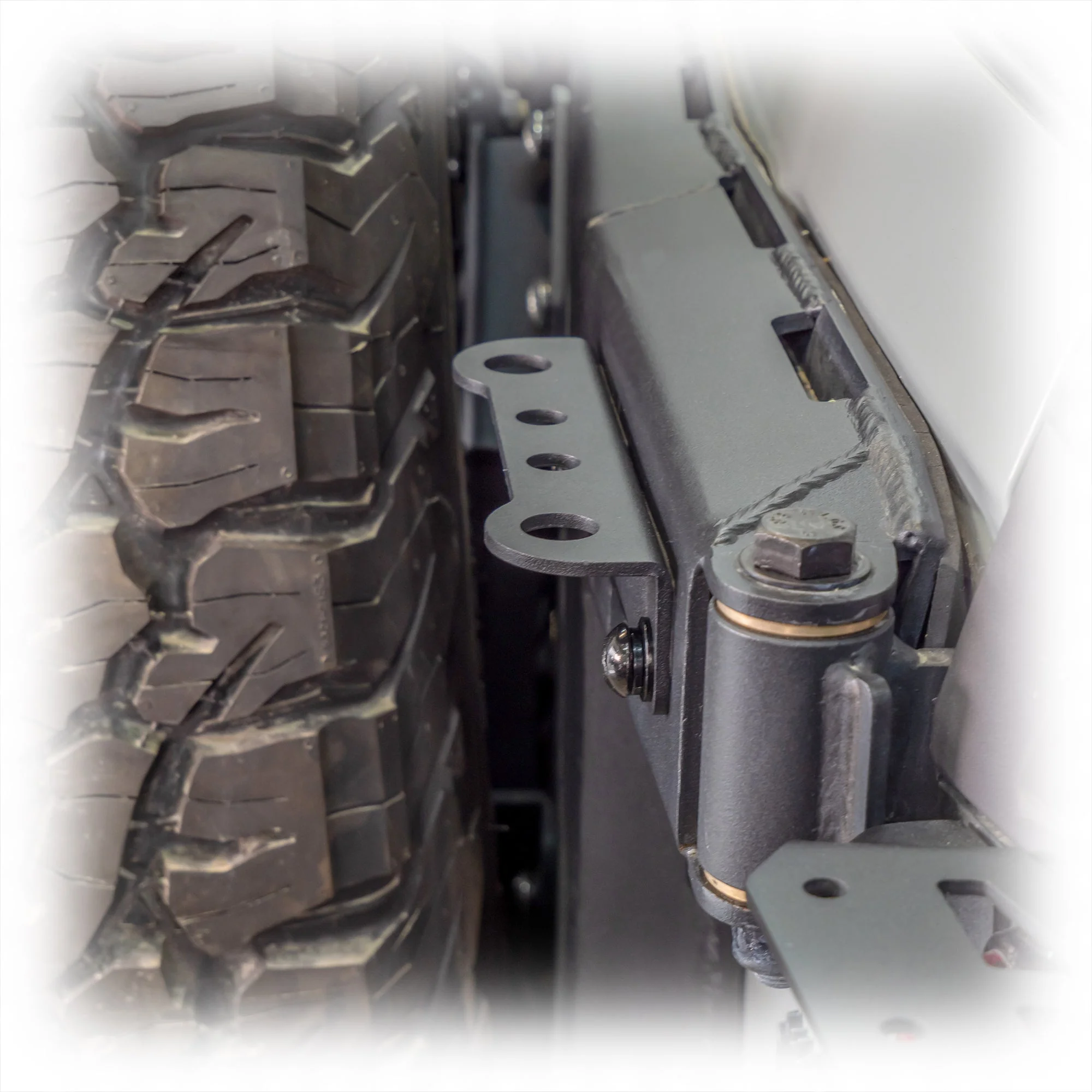 Turn Offroad  - 2021+ Ford Bronco Tailgate Hinge Antenna/Whip Mount - Image 9