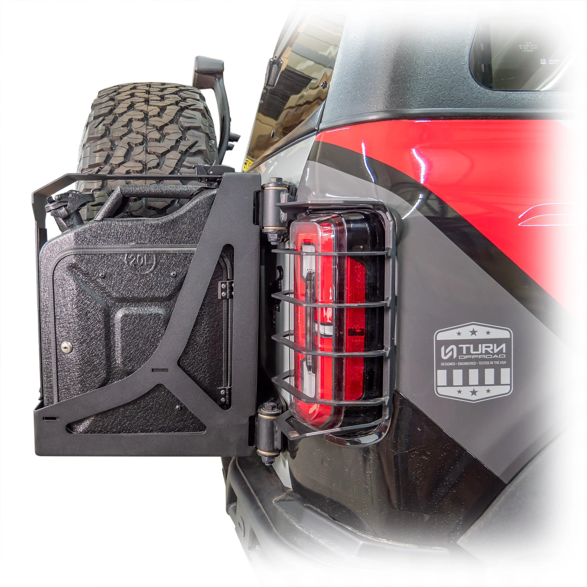 Turn Offroad  - 2021+ Ford Bronco Tailgate Jerry Can Mount - Image 10