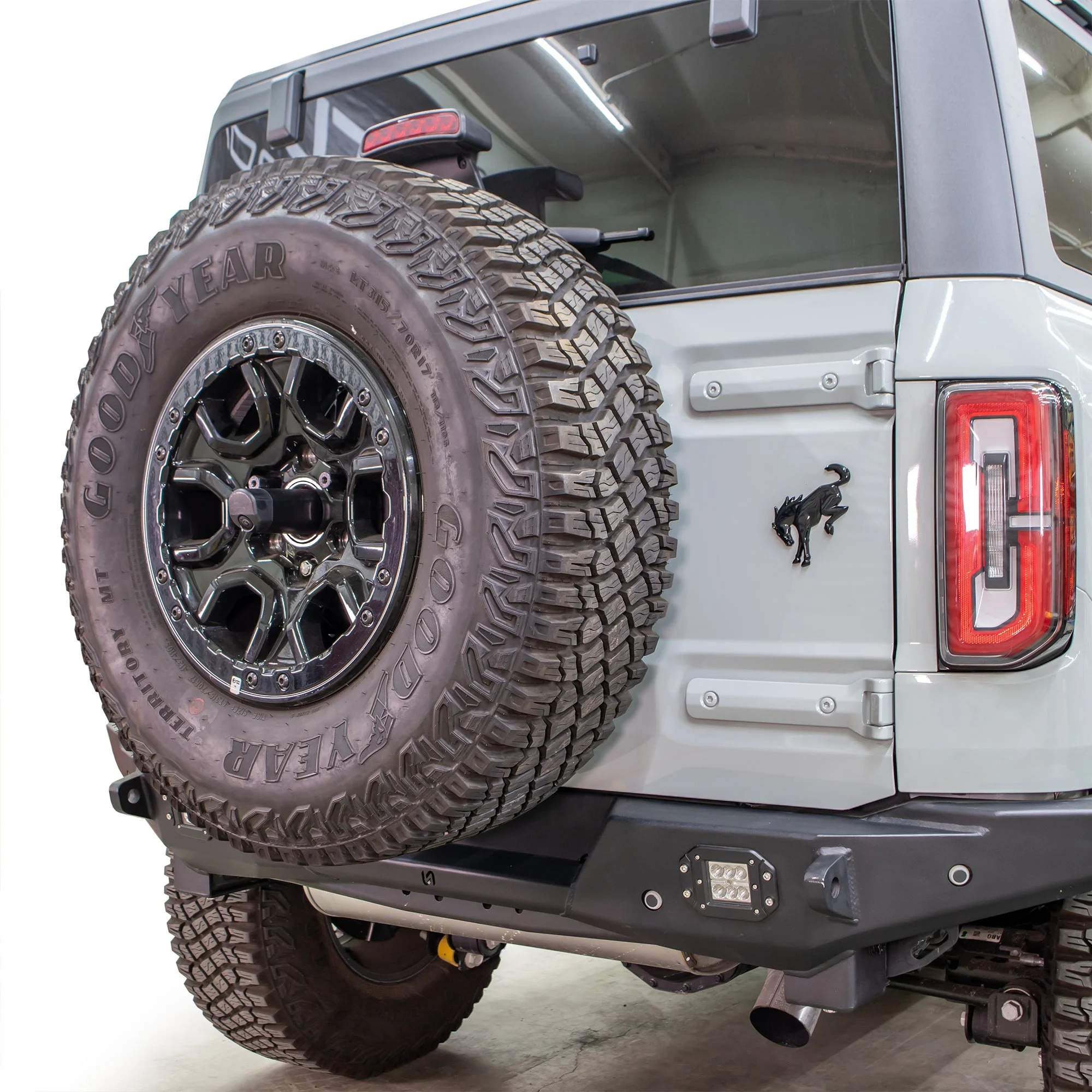 Turn Offroad - 2021+ Ford Bronco Tire Carrier Relocation Kit - Image 8