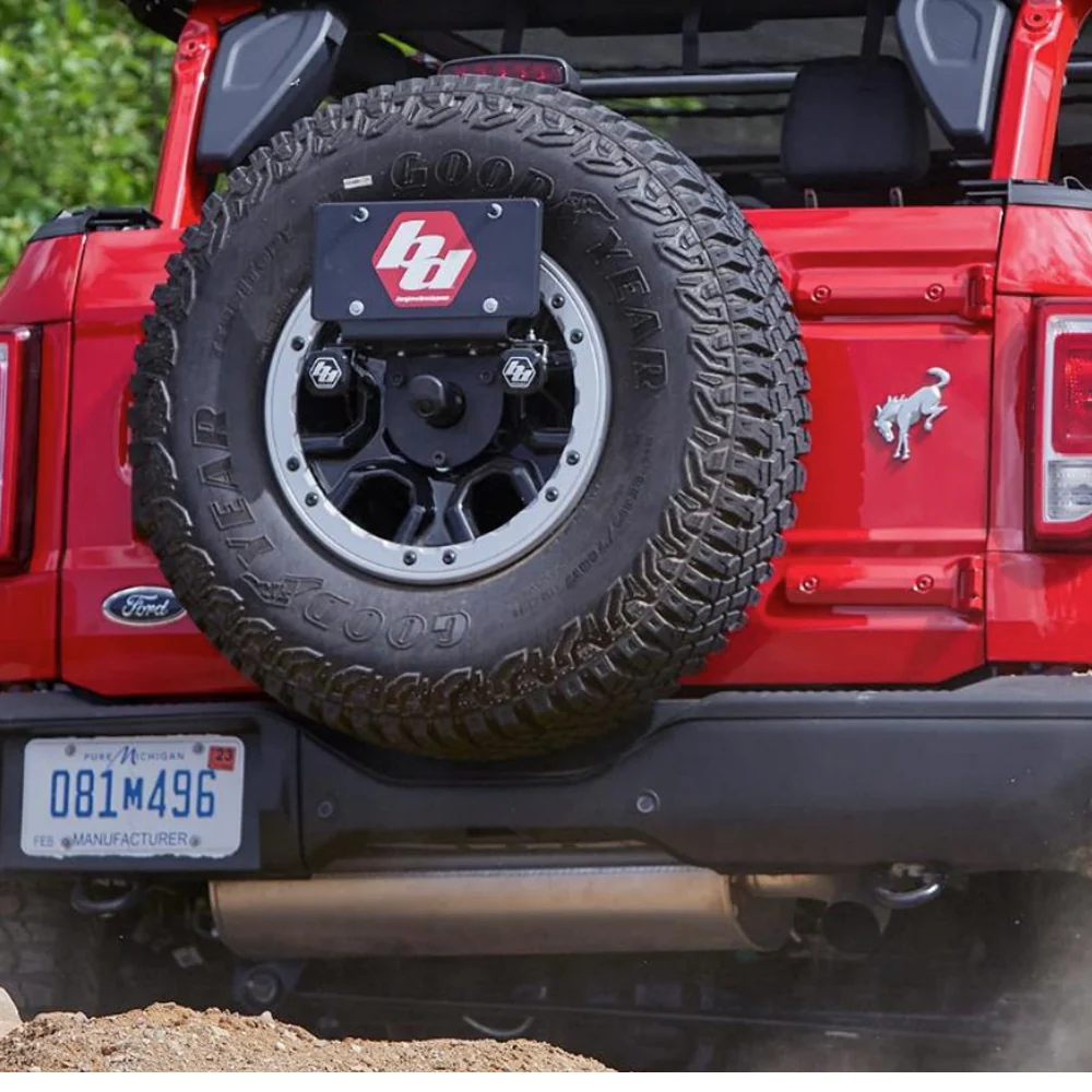 Baja Designs - Ford Bronco Dual S1 W/C Reverse Kit w/Lic Plate - Image 3