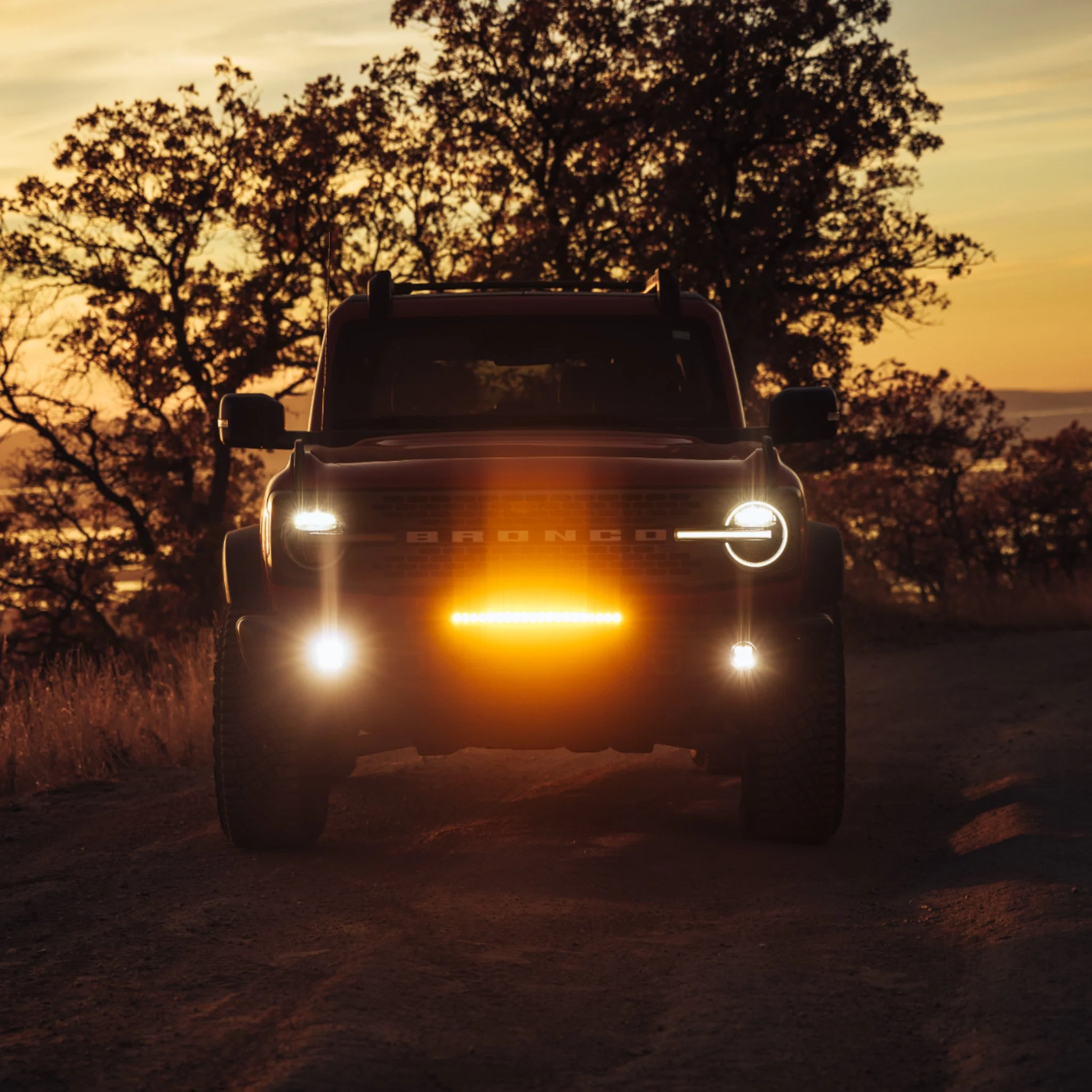 Heretic - Bronco Capable Bumper 20" LED Light Bar Kit - Image 4