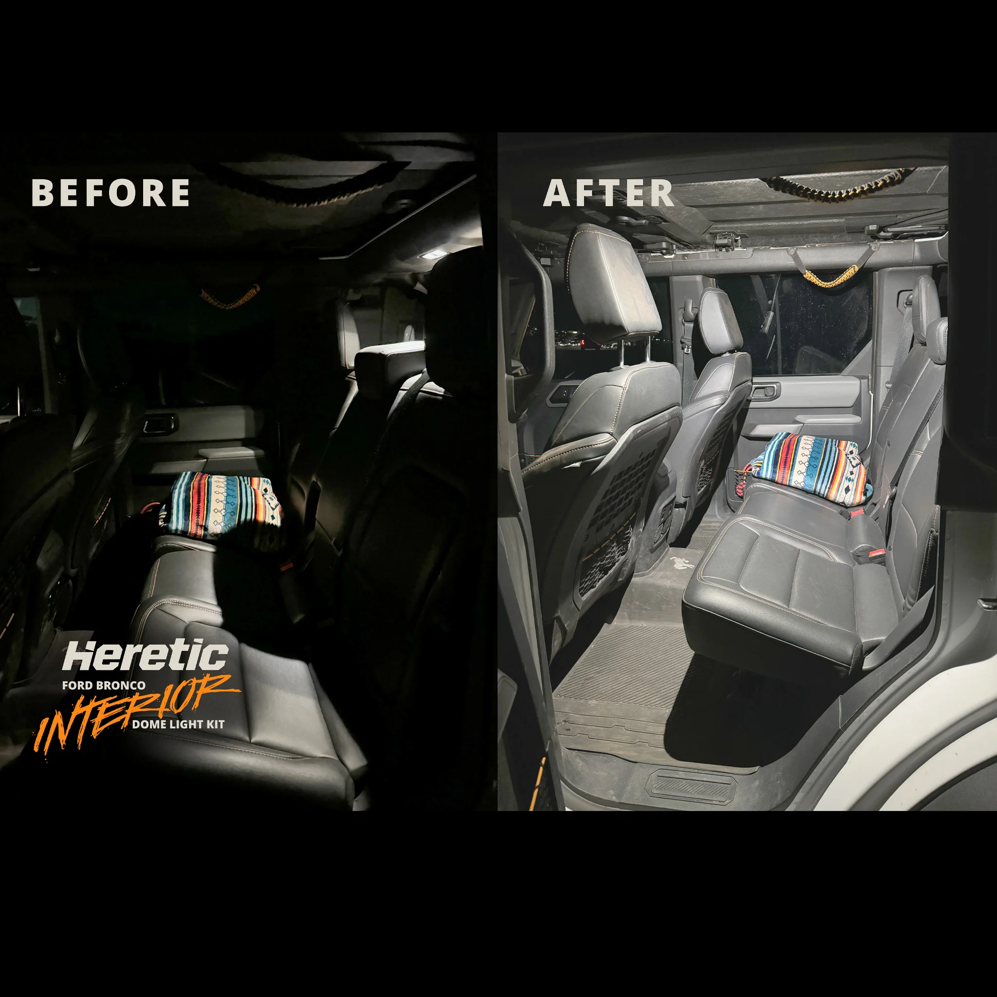 Heretic - Bronco Interior Cabin Kit - Two Light Kit - Image 3