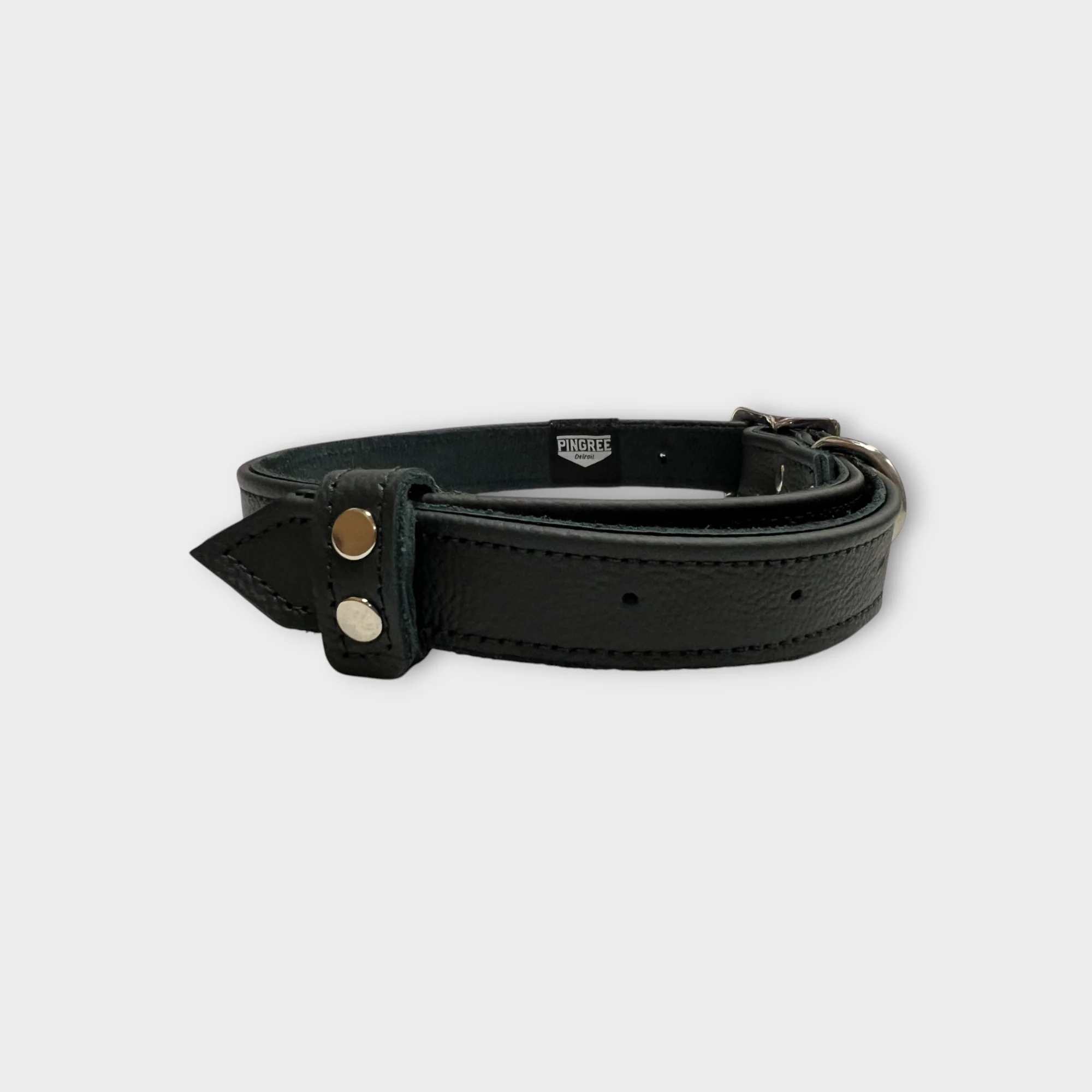 Bronco Nation - Leather Pet Collar Medium/Large - Image 4