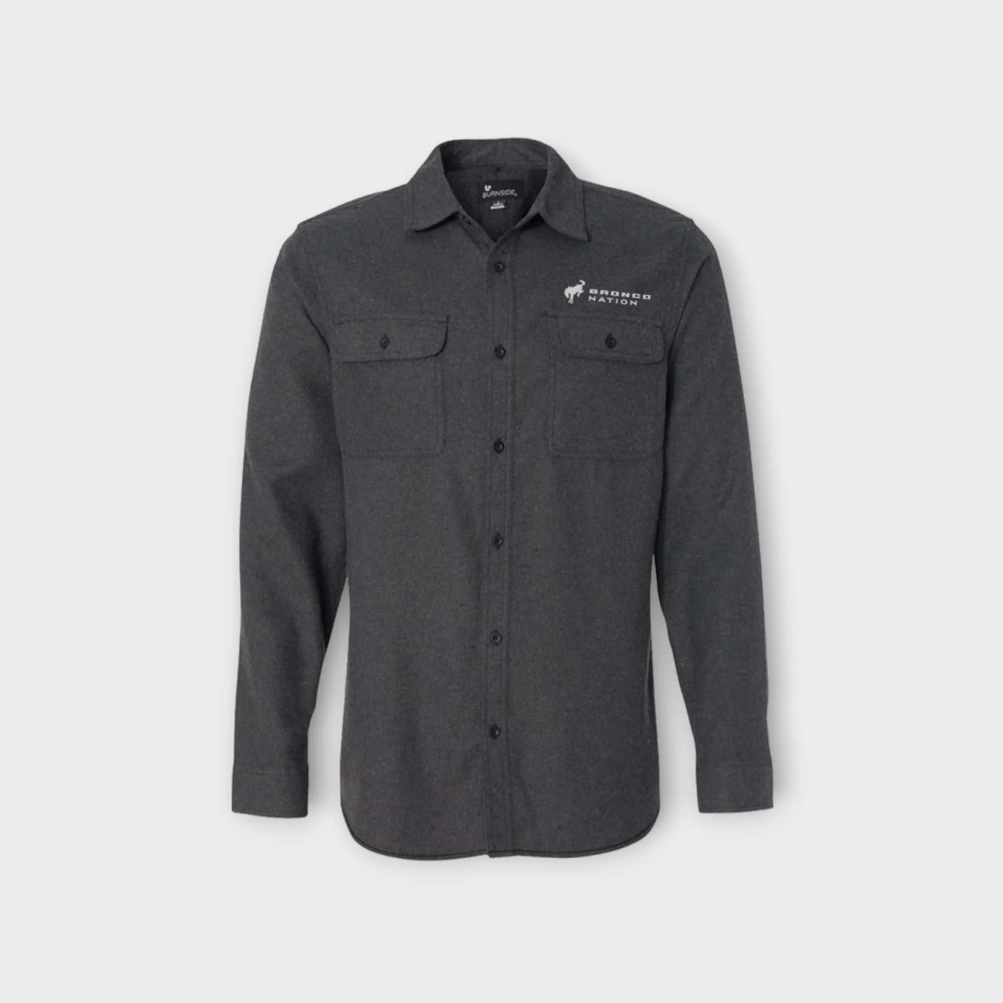 Bronco Nation - Solid Flannel Shirt