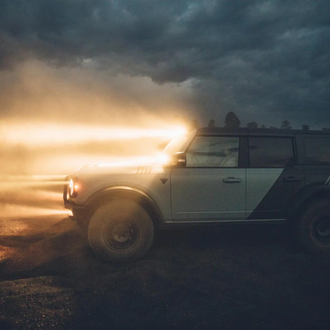 Heretic - Bronco 40" LED Light Bar with Roof Mount Kit - Image 3