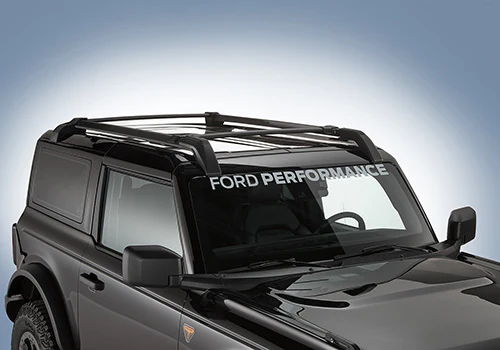 Ford Performance - FP Bronco Windshield Banner - Silver - Image 2