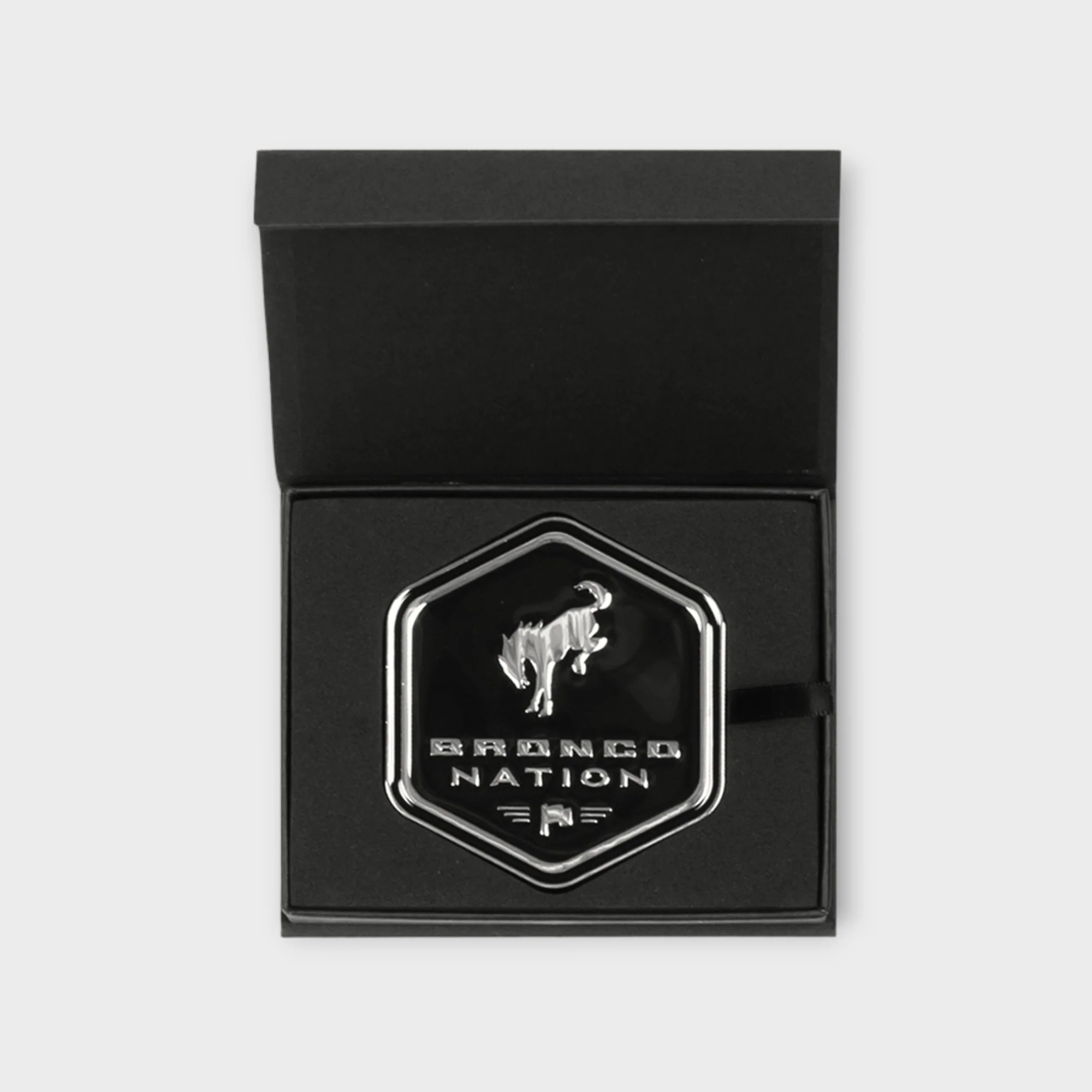 Bronco Nation - Black Grille Badge