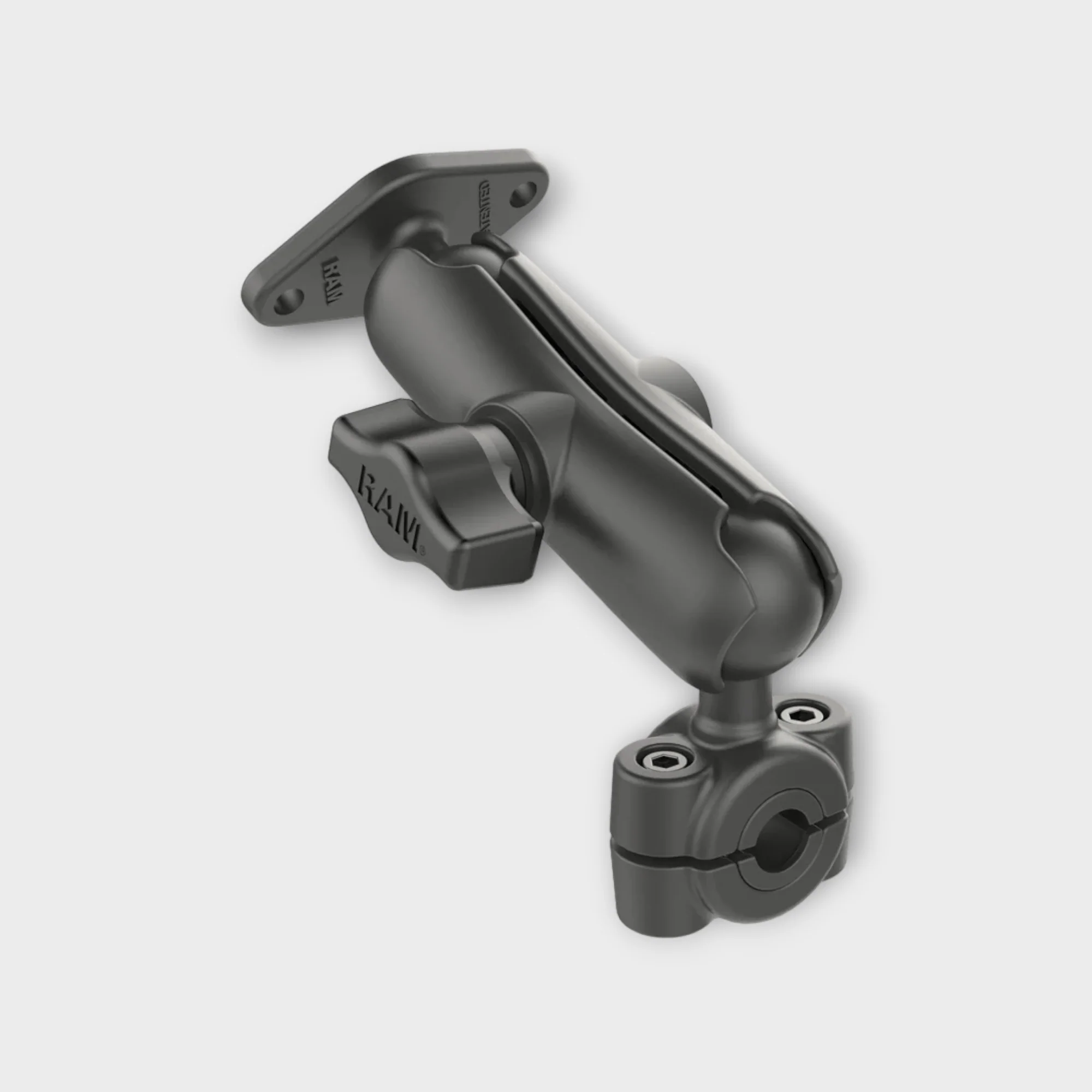 RAM® Torque™ Small Rail Base with Diamond Plate - Image 2
