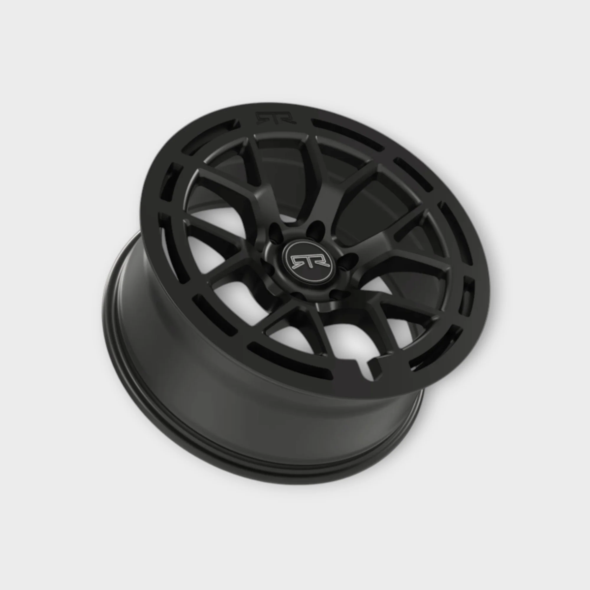 RTR -  Tech 6 Satin Black Wheel - Image 3