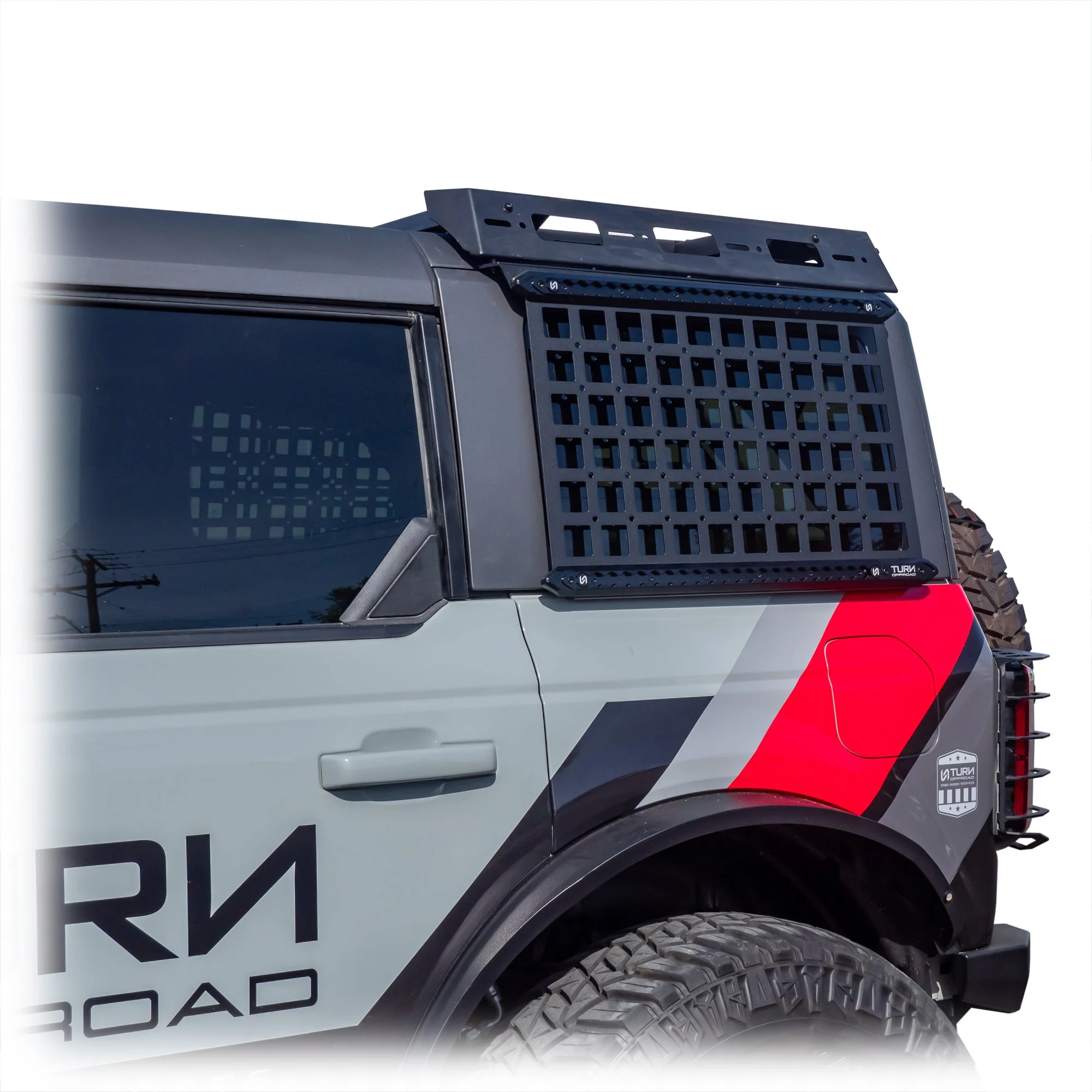 Turn Offroad - Side MOLLE Panels for 2021+ Ford Bronco 4-Door Hard Top - Image 12