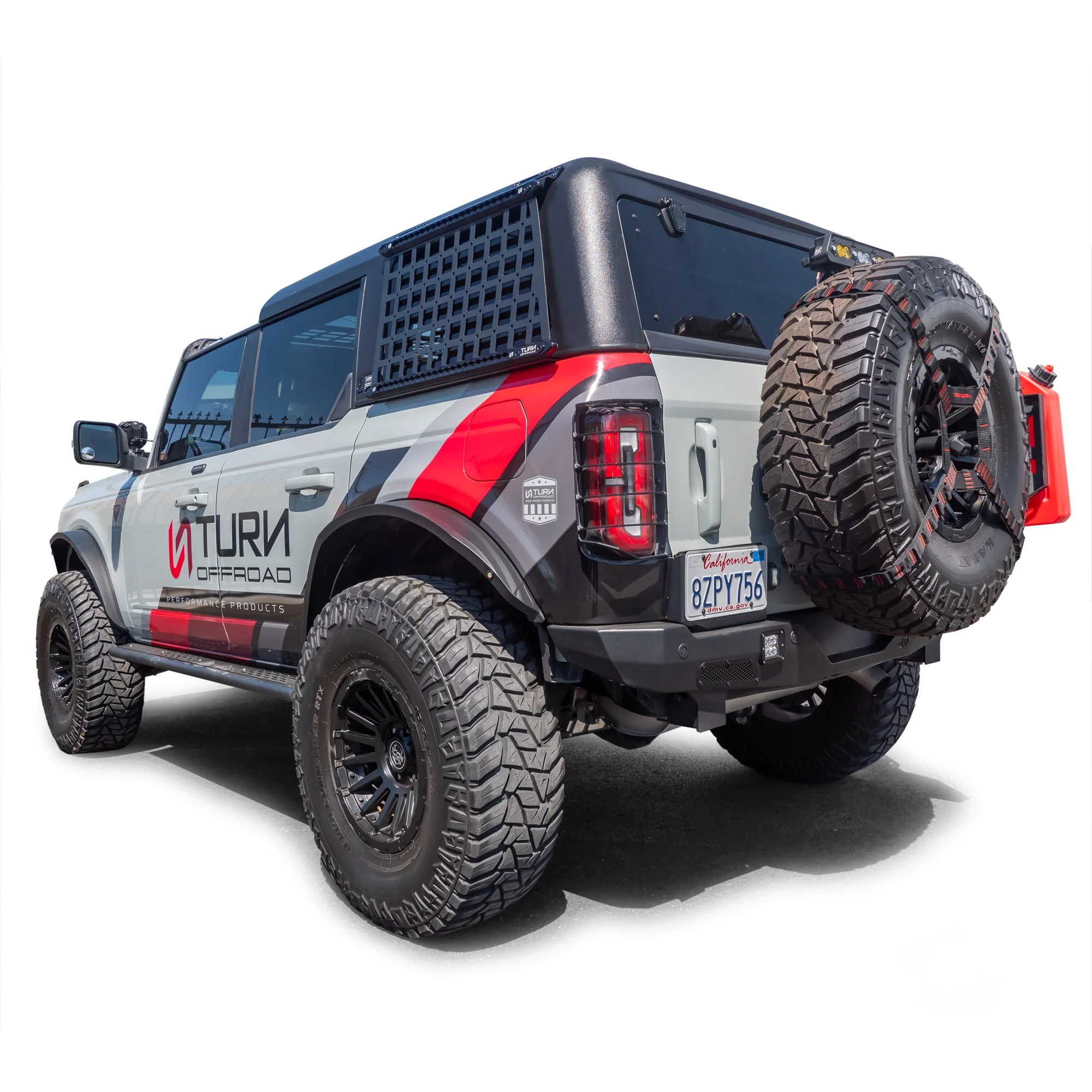 Turn Offroad  - Side MOLLE Panels for 2021+ Ford Bronco w/ Turn Offroad Hard Top - Image 11
