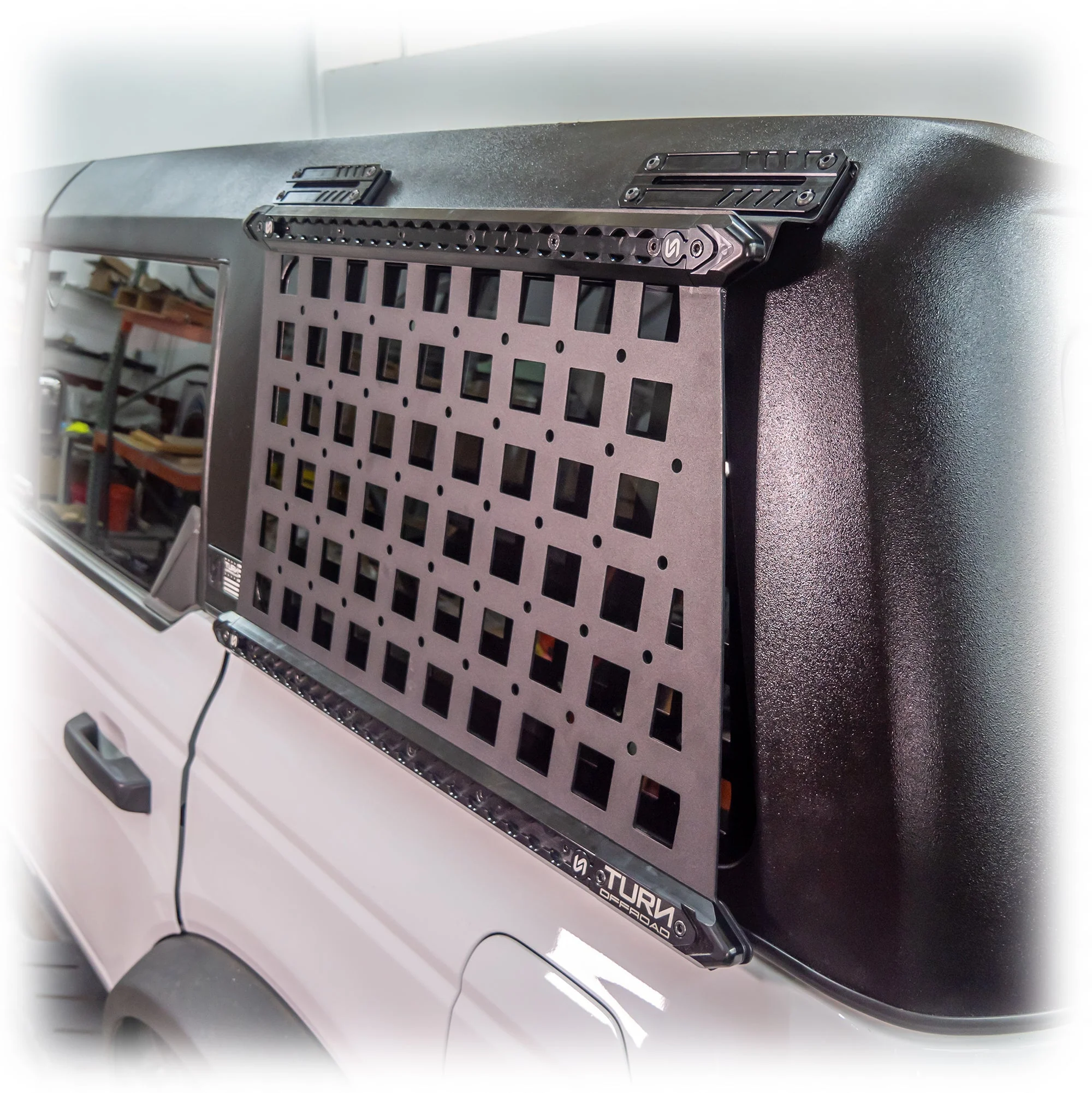 Turn Offroad  - Side MOLLE Panels for 2021+ Ford Bronco w/ Turn Offroad Hard Top - Image 4