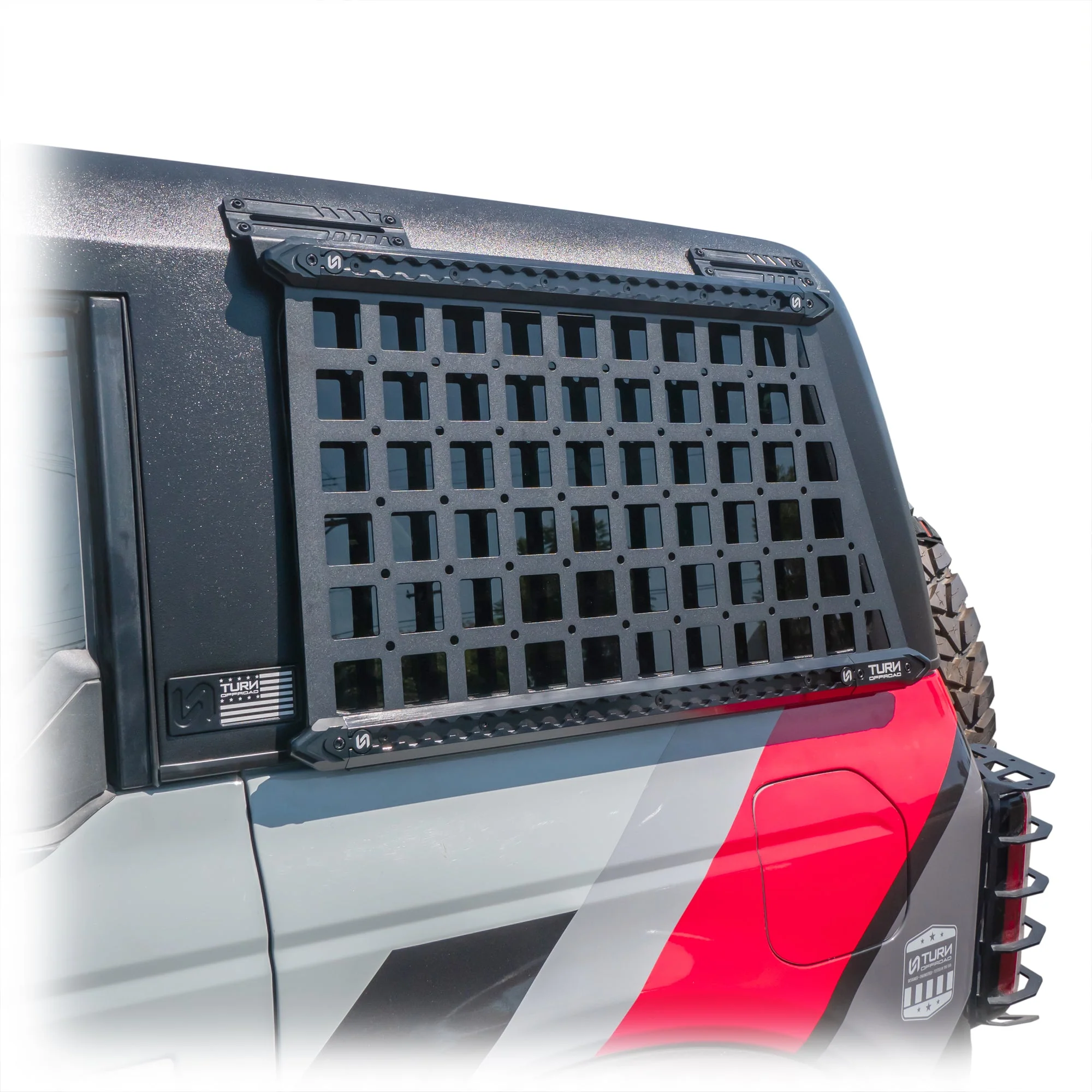Turn Offroad  - Side MOLLE Panels for 2021+ Ford Bronco w/ Turn Offroad Hard Top - Image 7