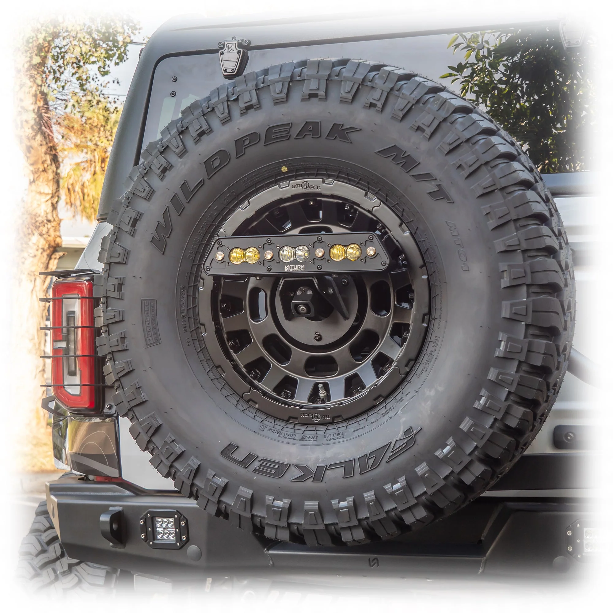 Turn Offroad - 2021+ Ford Bronco Chase 3rd Brake Light W/Wiring Harness Spare Tire Mount - Image 3