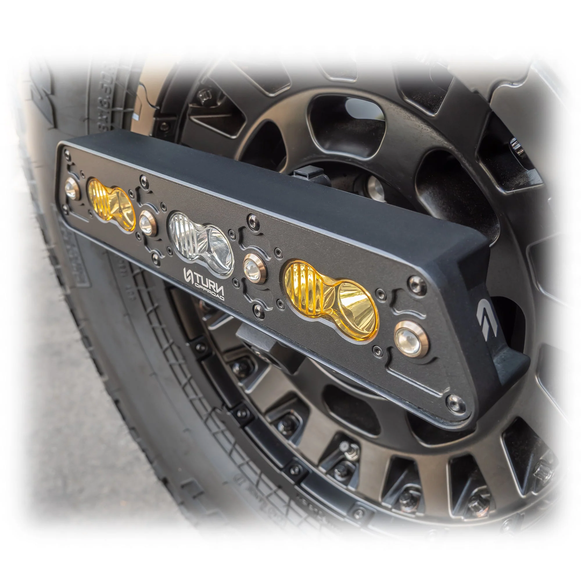 Turn Offroad - 2021+ Ford Bronco Chase 3rd Brake Light W/Wiring Harness Spare Tire Mount - Image 5
