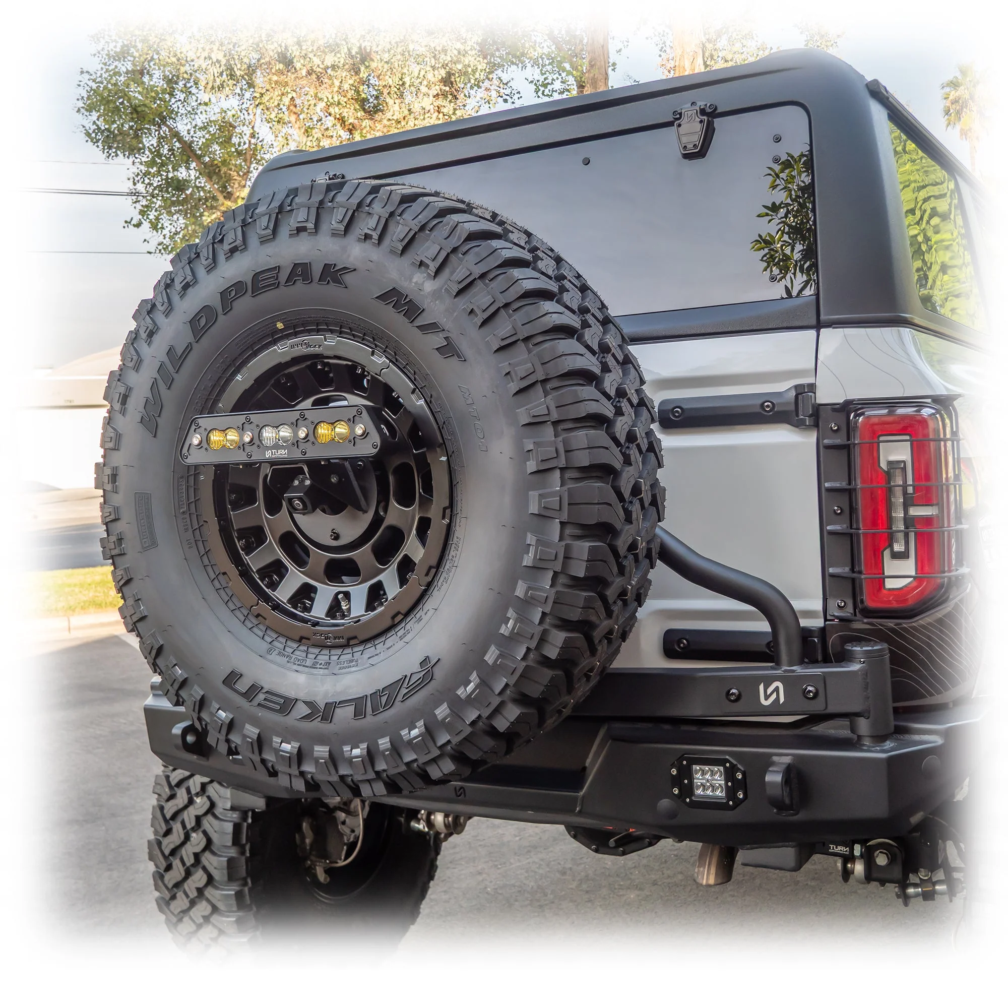 Turn Offroad - 2021+ Ford Bronco Chase 3rd Brake Light W/Wiring Harness Spare Tire Mount - Image 7