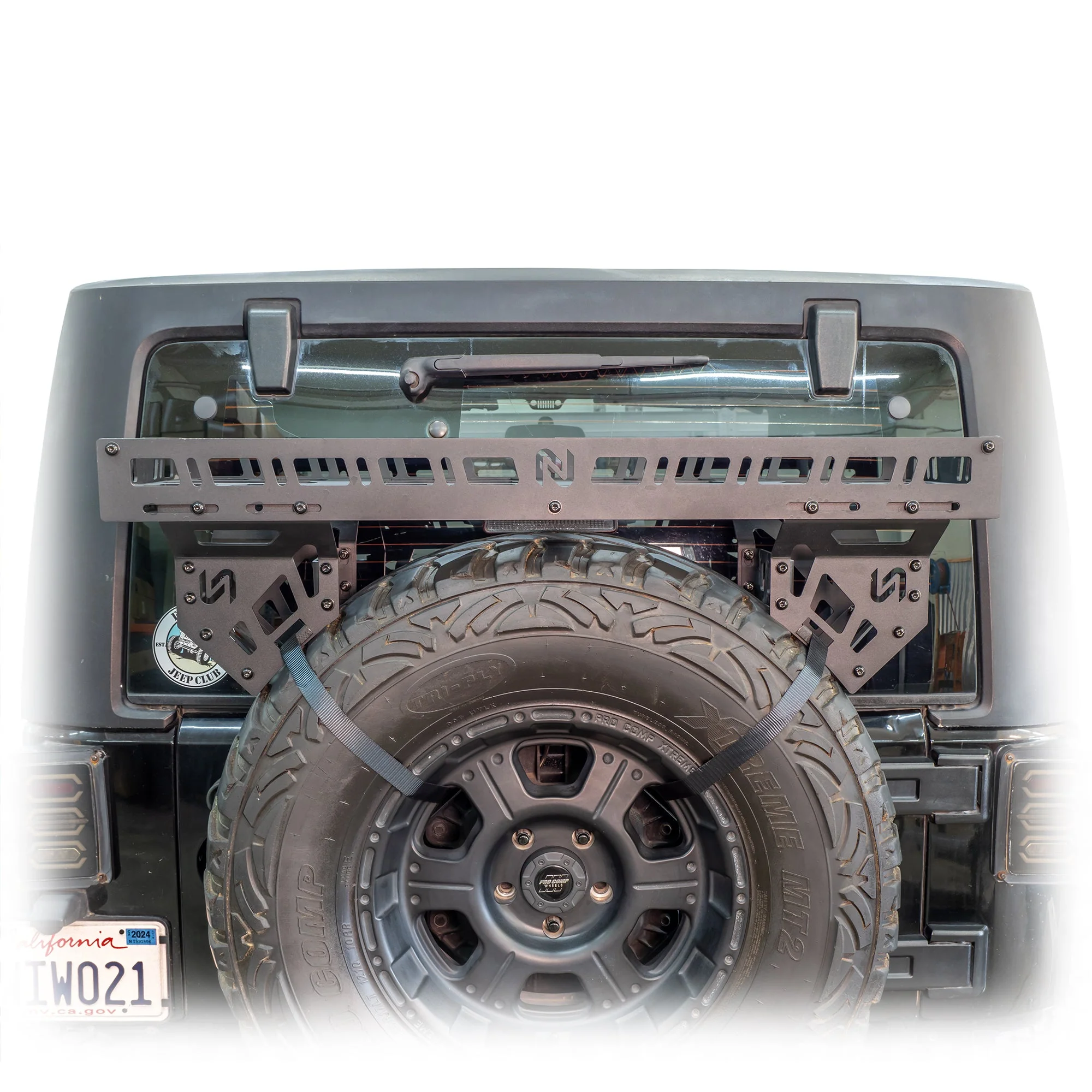 Turn Offroad - Universal Offroad Spare Tire Storage Rack - Offroad Ice Chest Carrier - Image 2